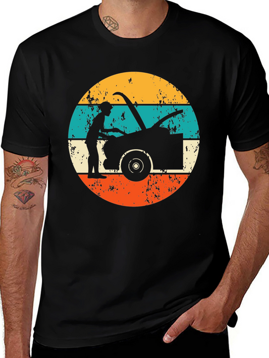 Vintage Mechanic Car Repair T-Shirt