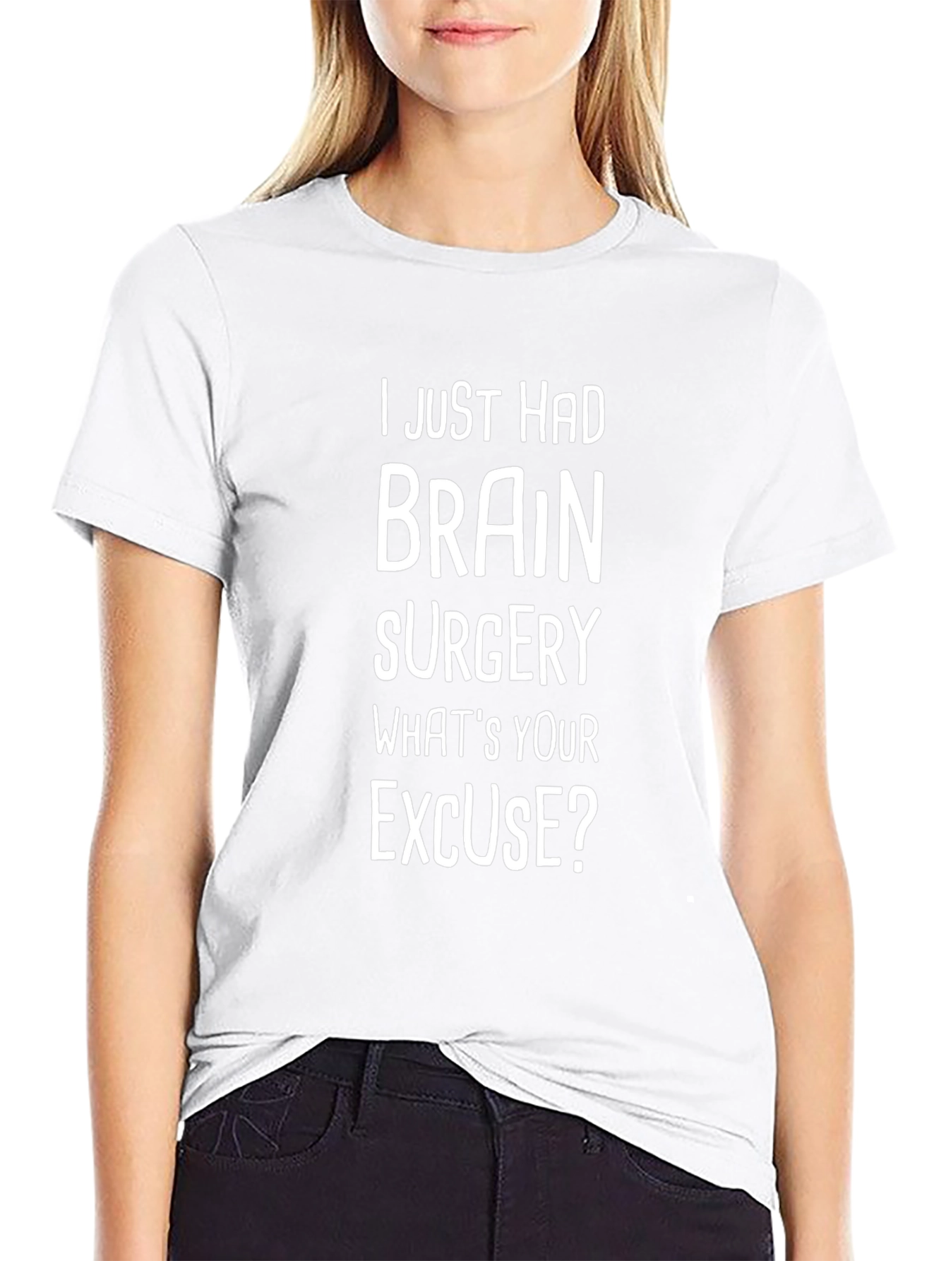 Brain Surgery Excuse T-Shirt - Funny Novelty Tee