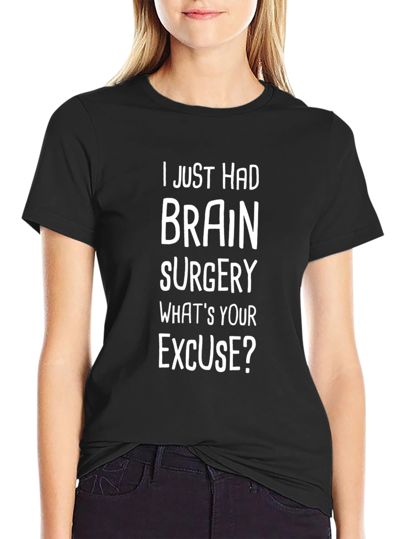 Brain Surgery Excuse T-Shirt - Funny Novelty Tee