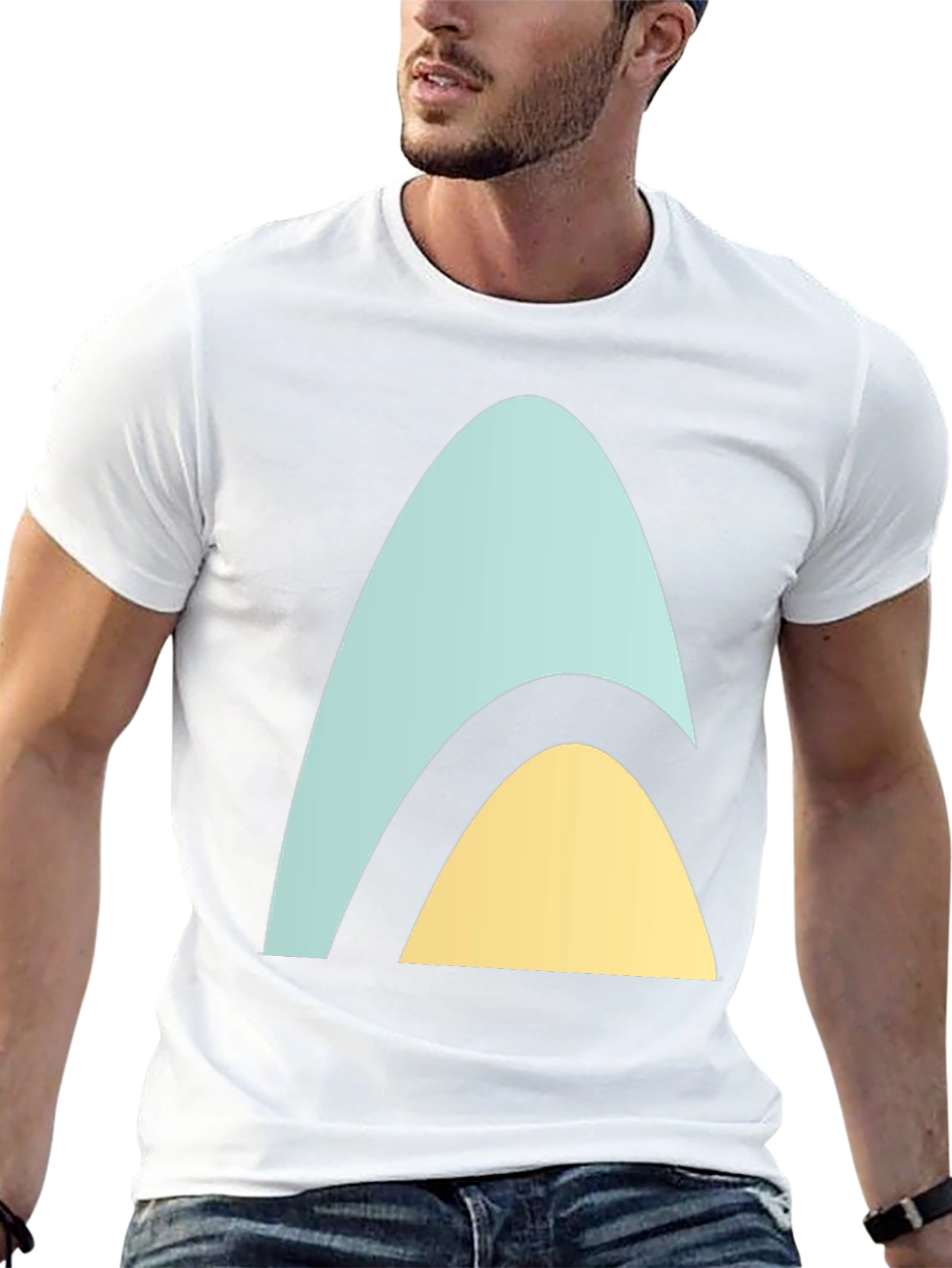 Abstract Graphic Tee - Modern Design