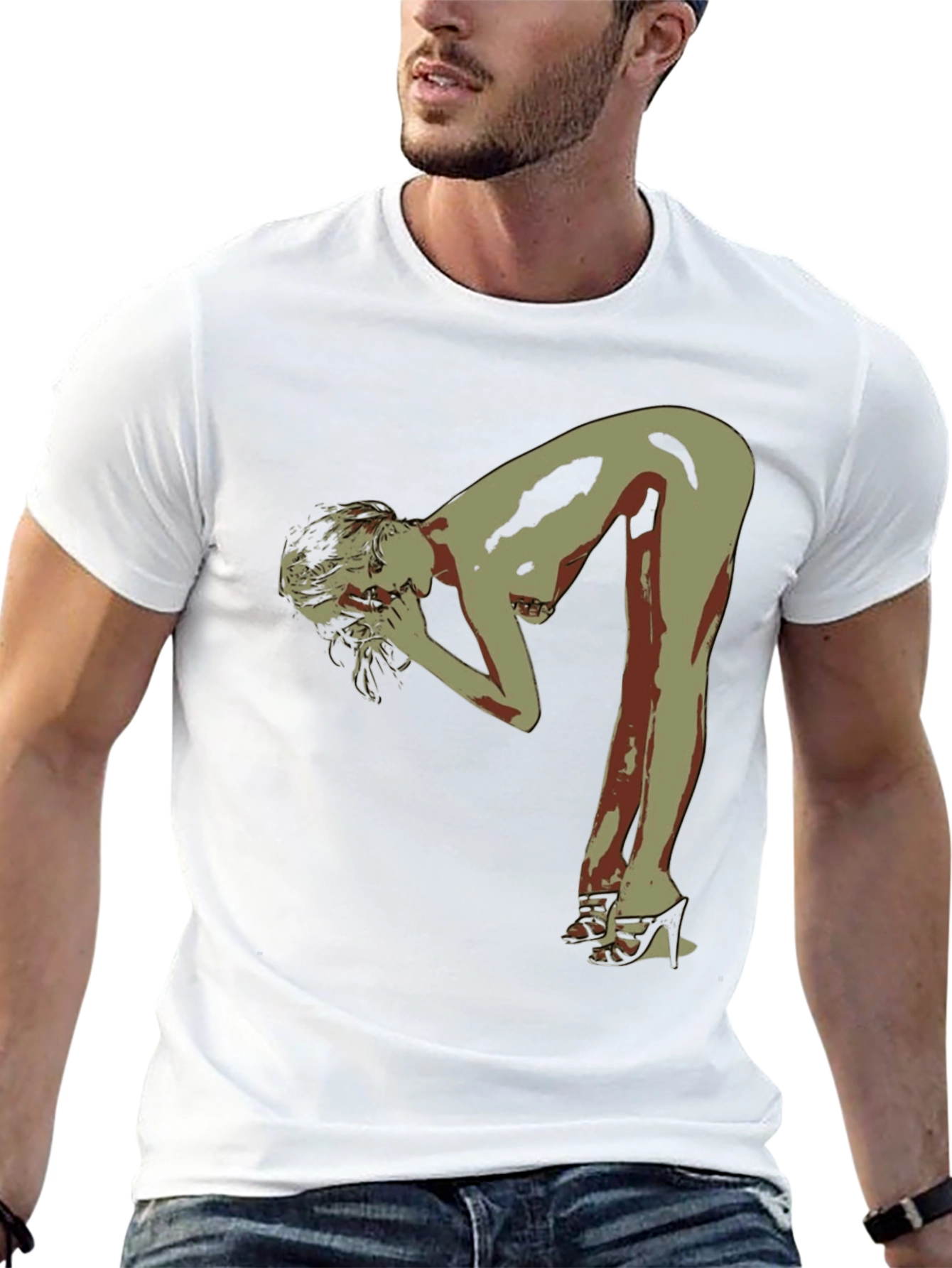 Trendy Graphic Print Tee - Fashion Forward Style