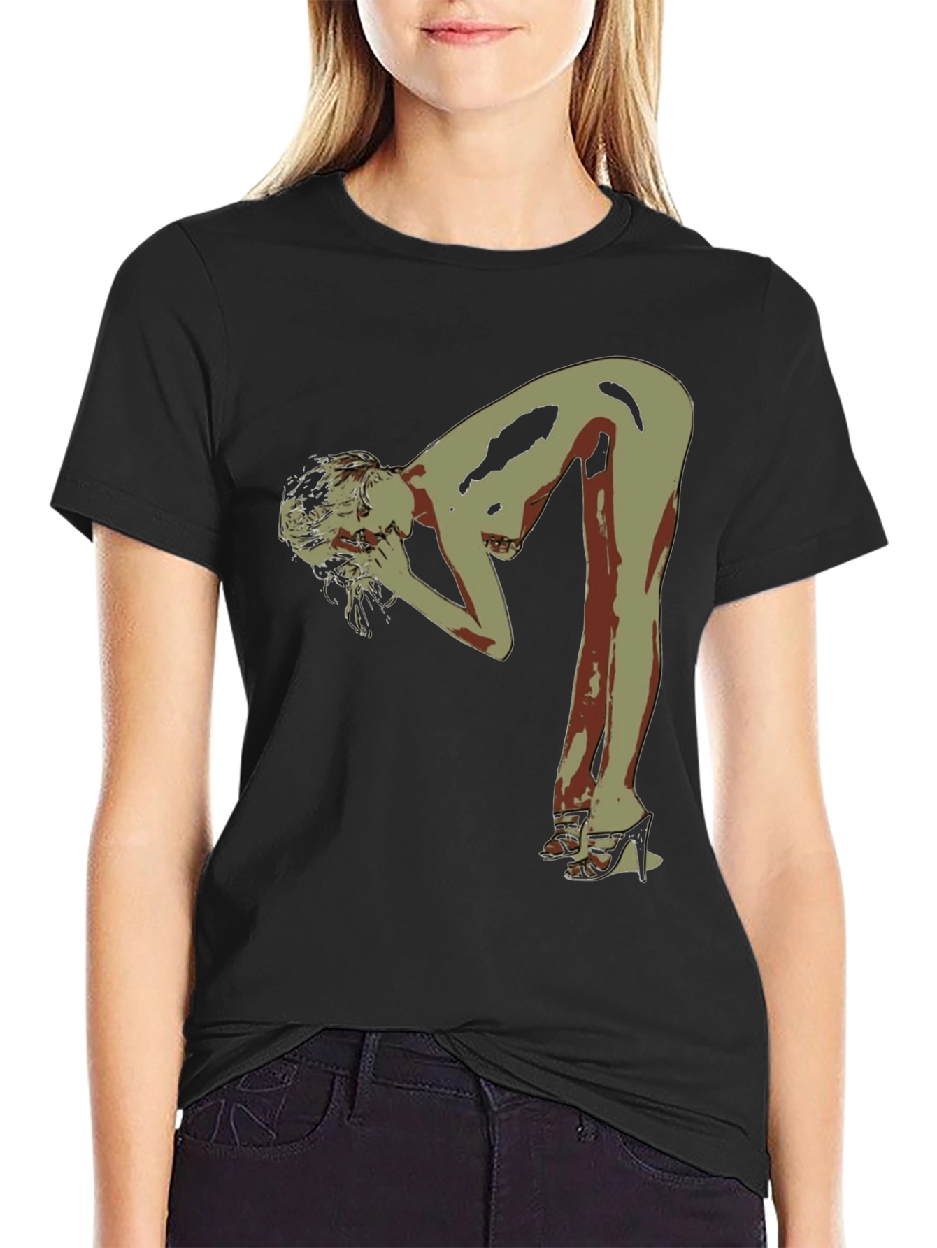 Trendy Graphic Print Tee - Fashion Forward Style