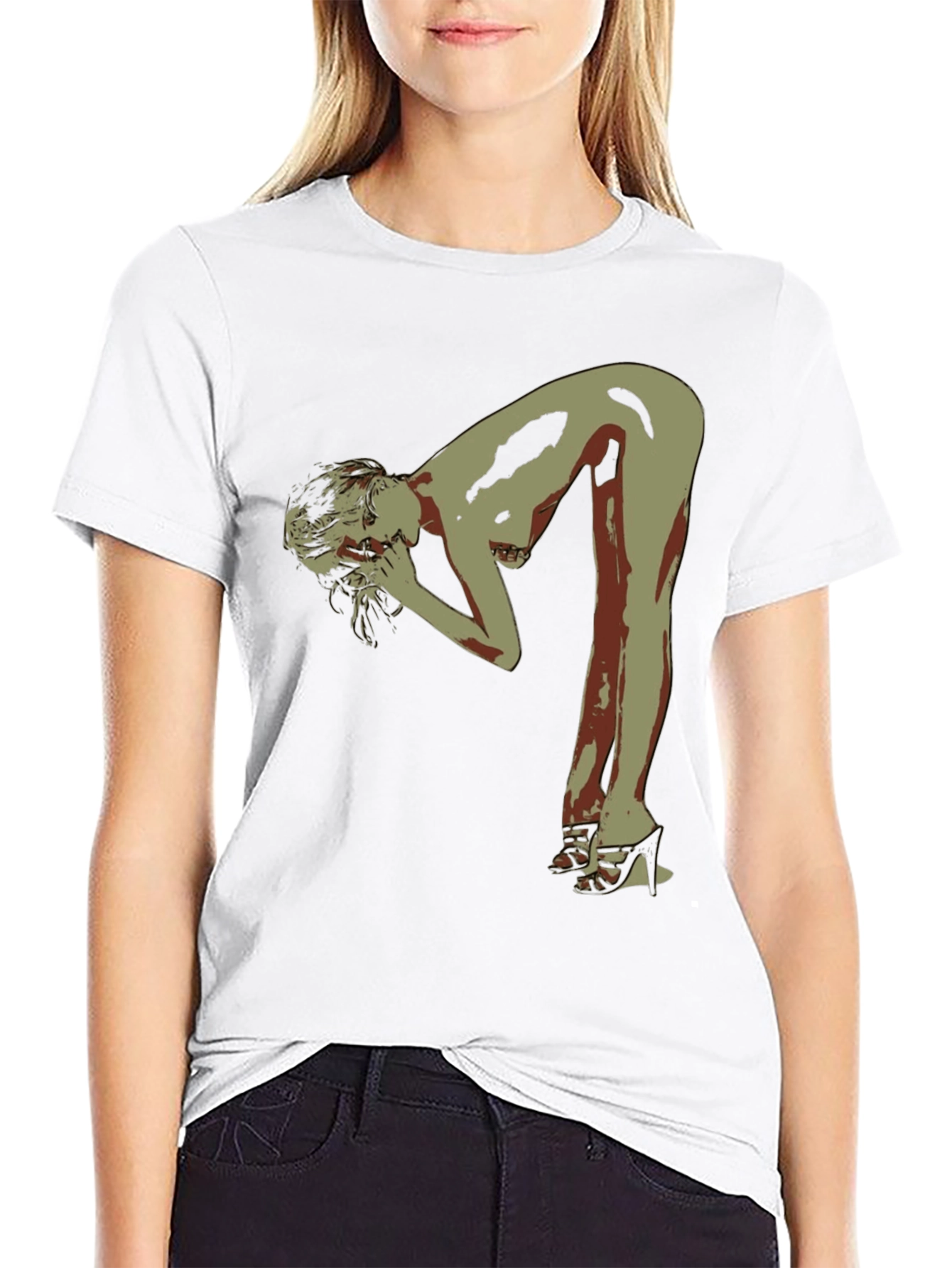 Trendy Graphic Print Tee - Fashion Forward Style