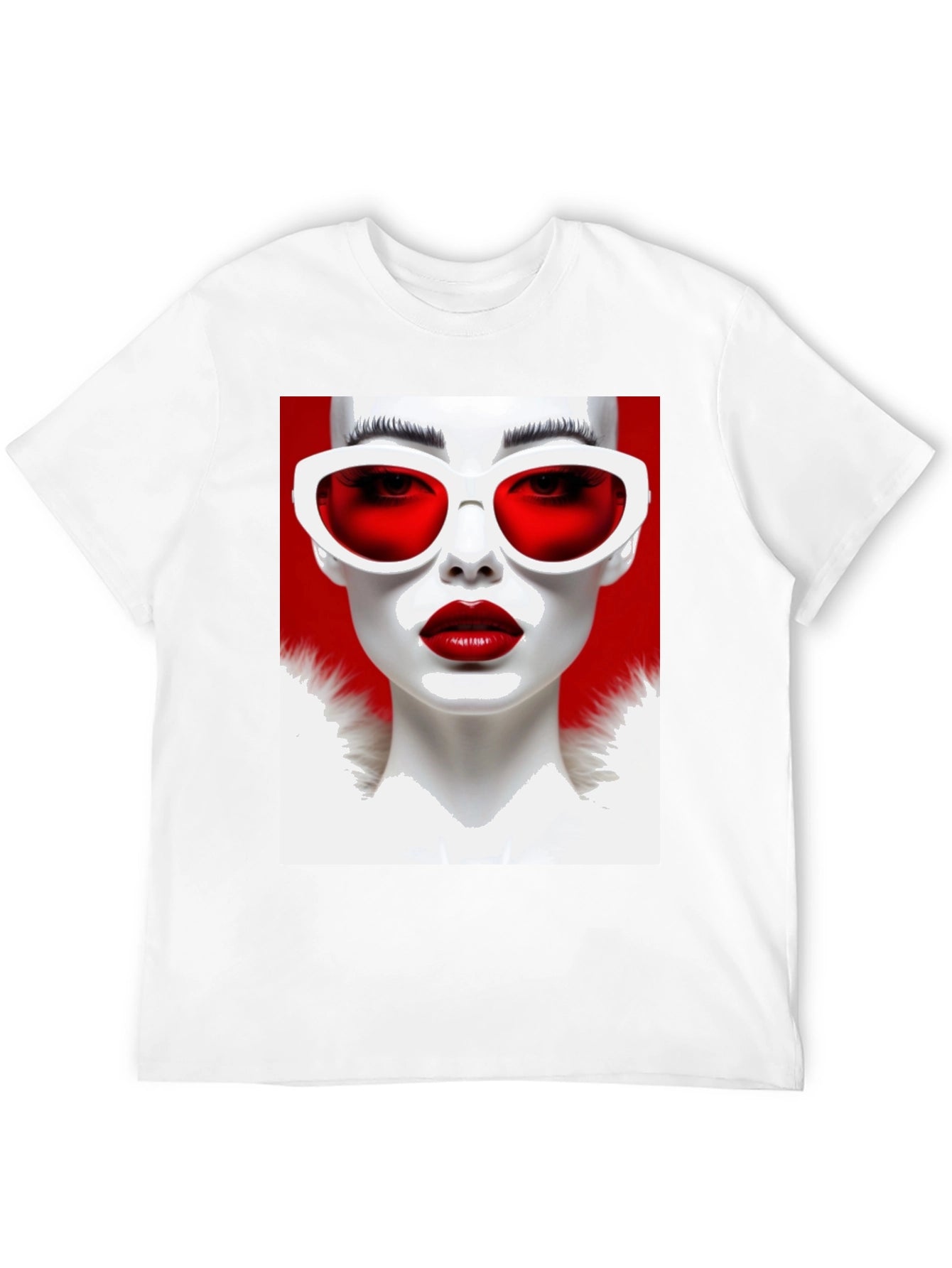 Bold Graphic Tee - Retro Sunglasses Design