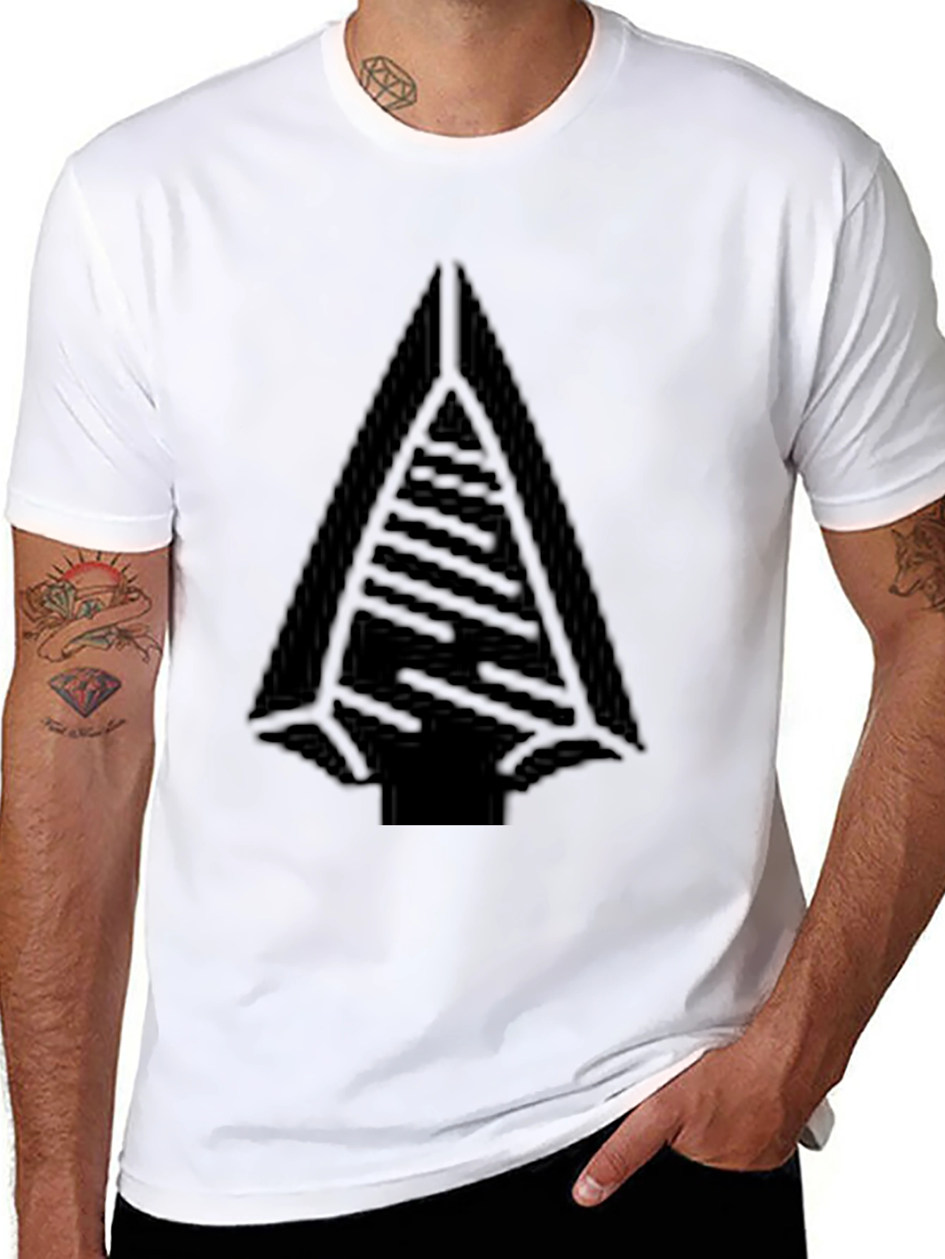 Arrowhead Graphic Black T-Shirt
