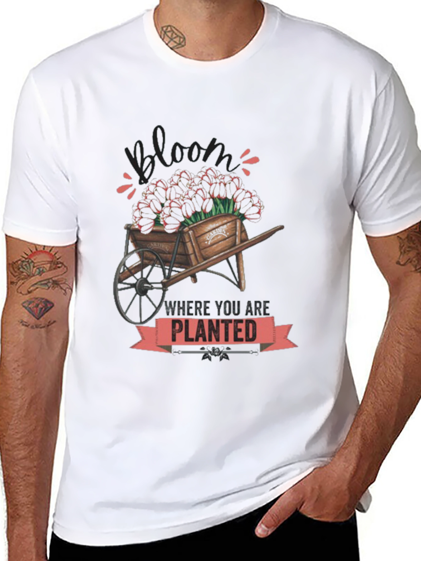Bloom Where You Are Planted Graphic Tee