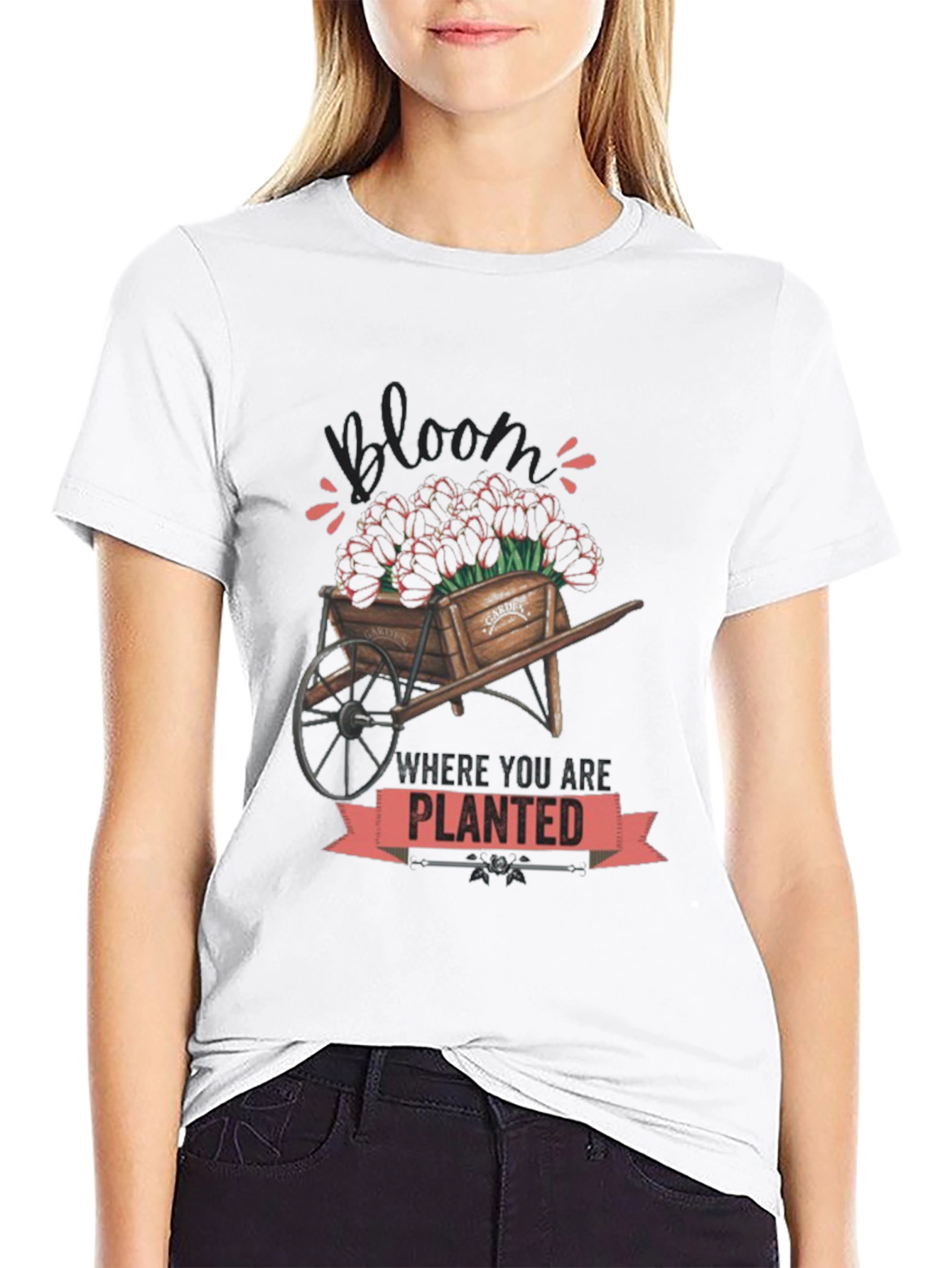Bloom Where You Are Planted Graphic Tee