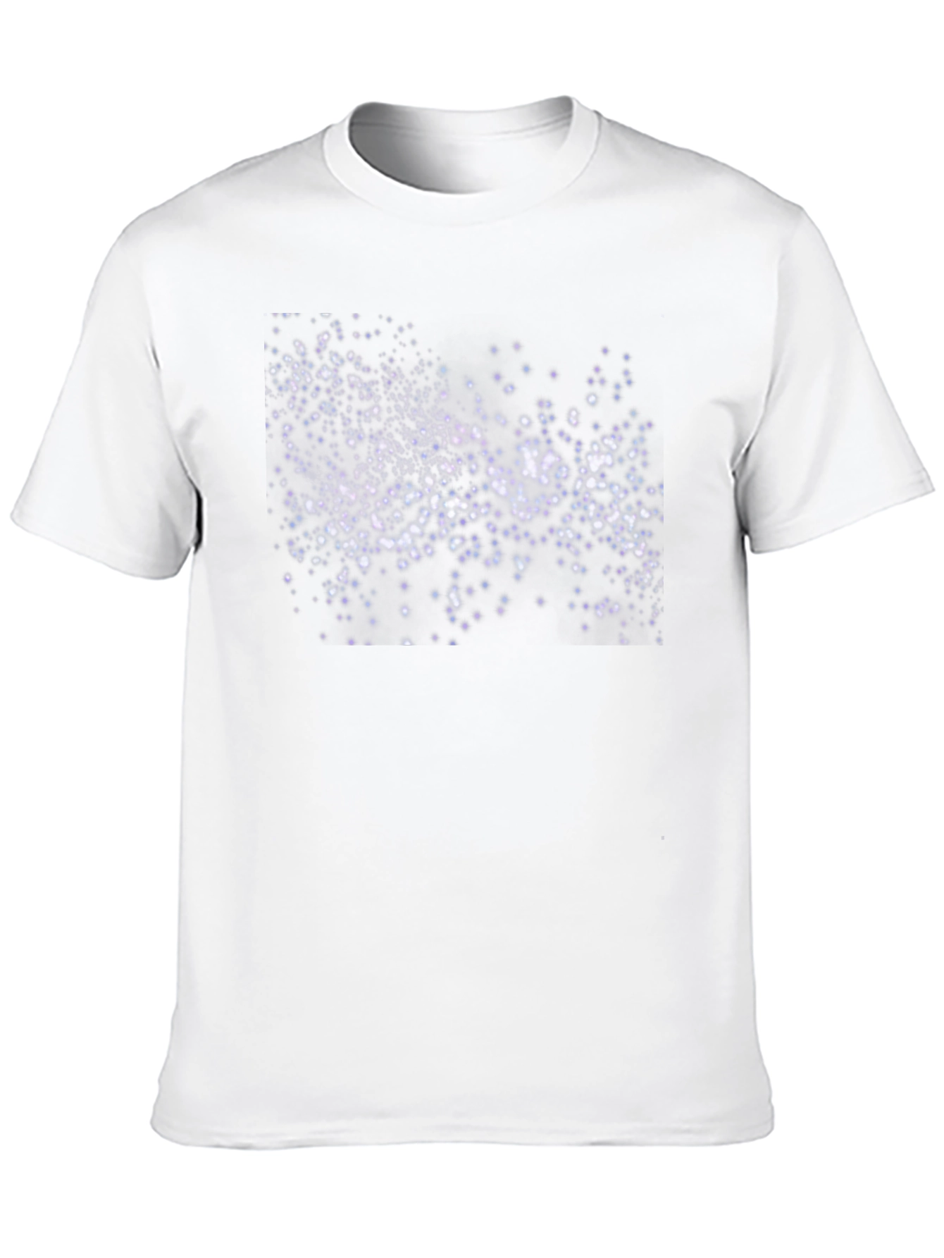 Starry Night Graphic Tee - Black Cotton Comfort