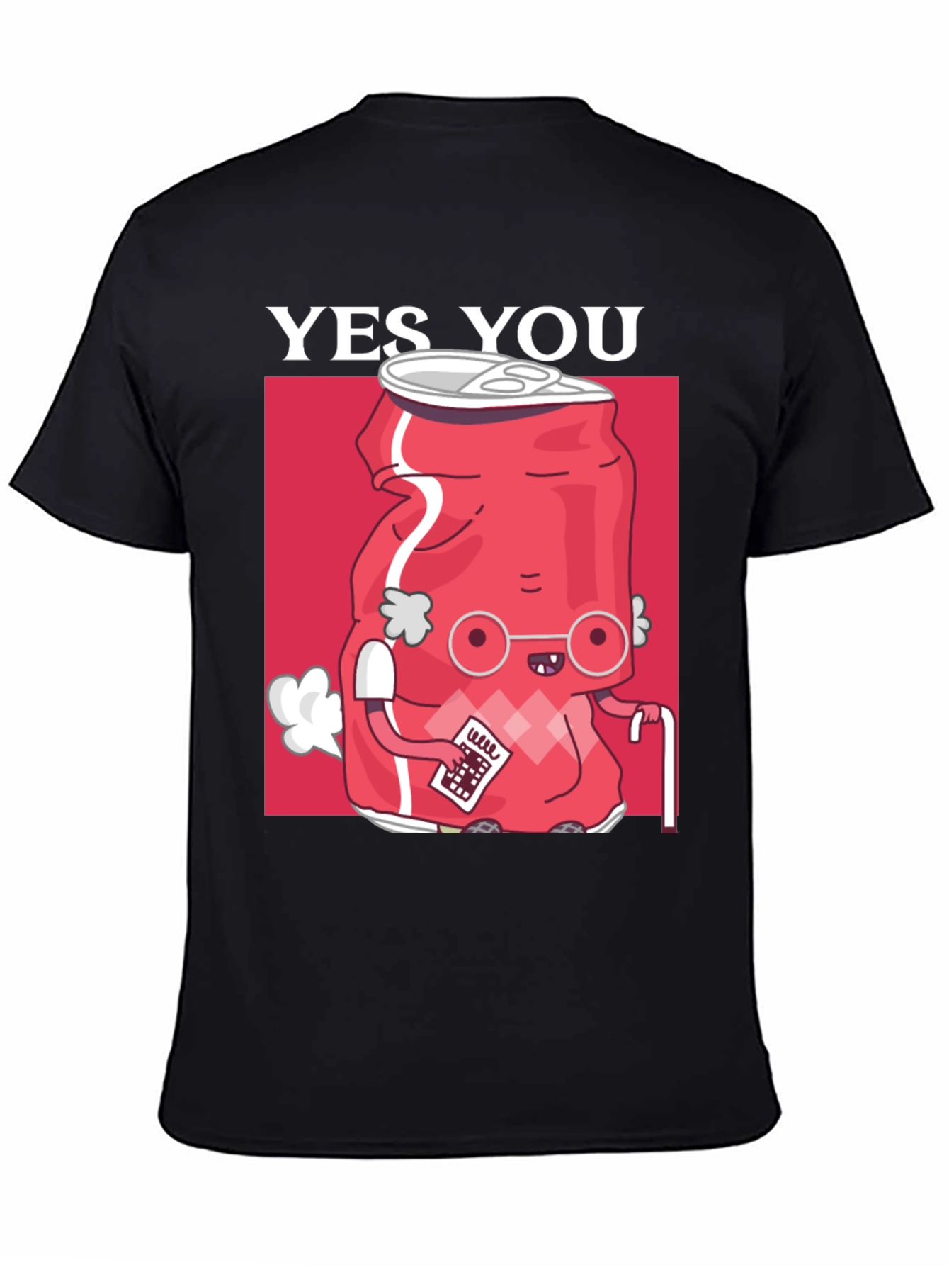 Yes You Soda Can Funny Graphic T-Shirt