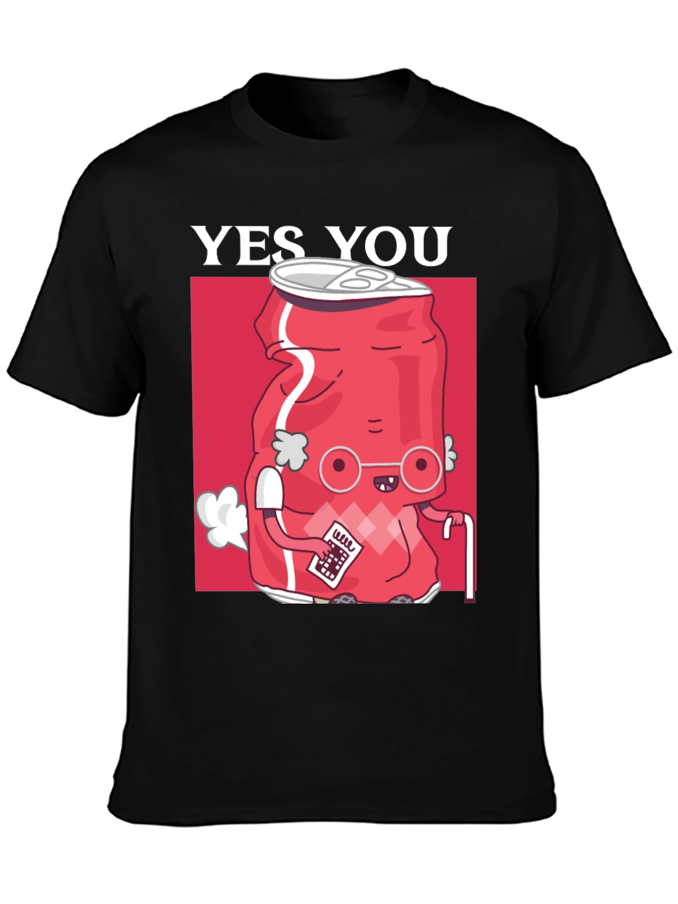 Yes You Soda Can Funny Graphic T-Shirt