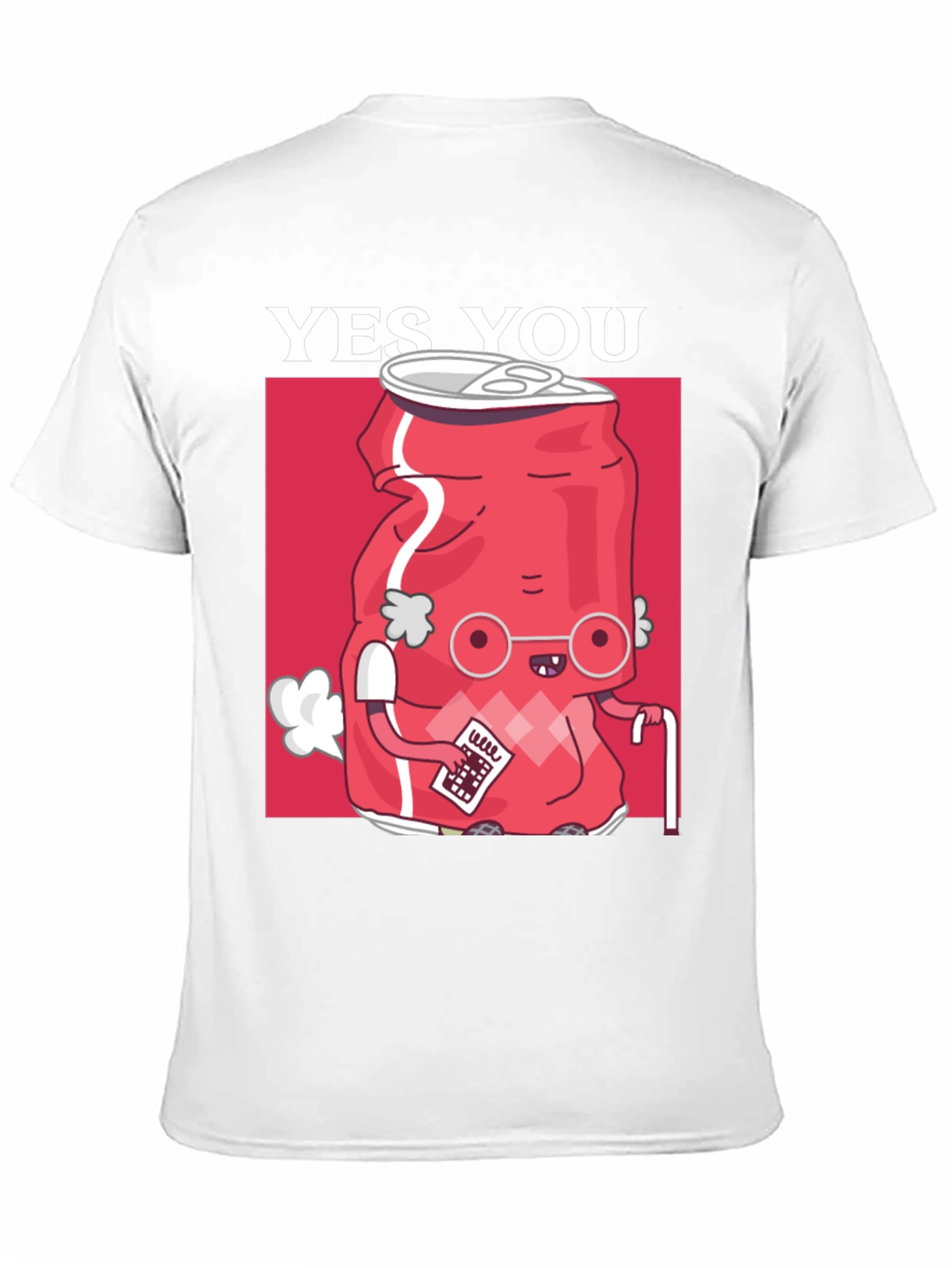 Yes You Soda Can Funny Graphic T-Shirt
