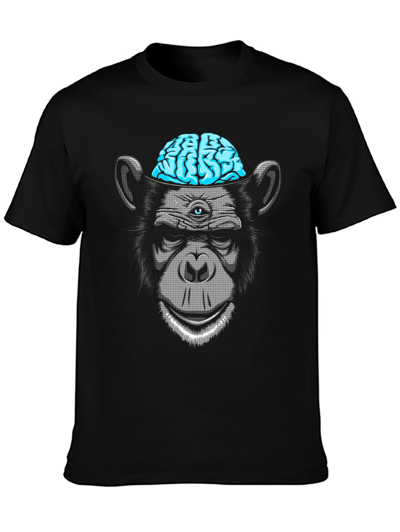 Brainy Ape Graphic Tee - Unique Design