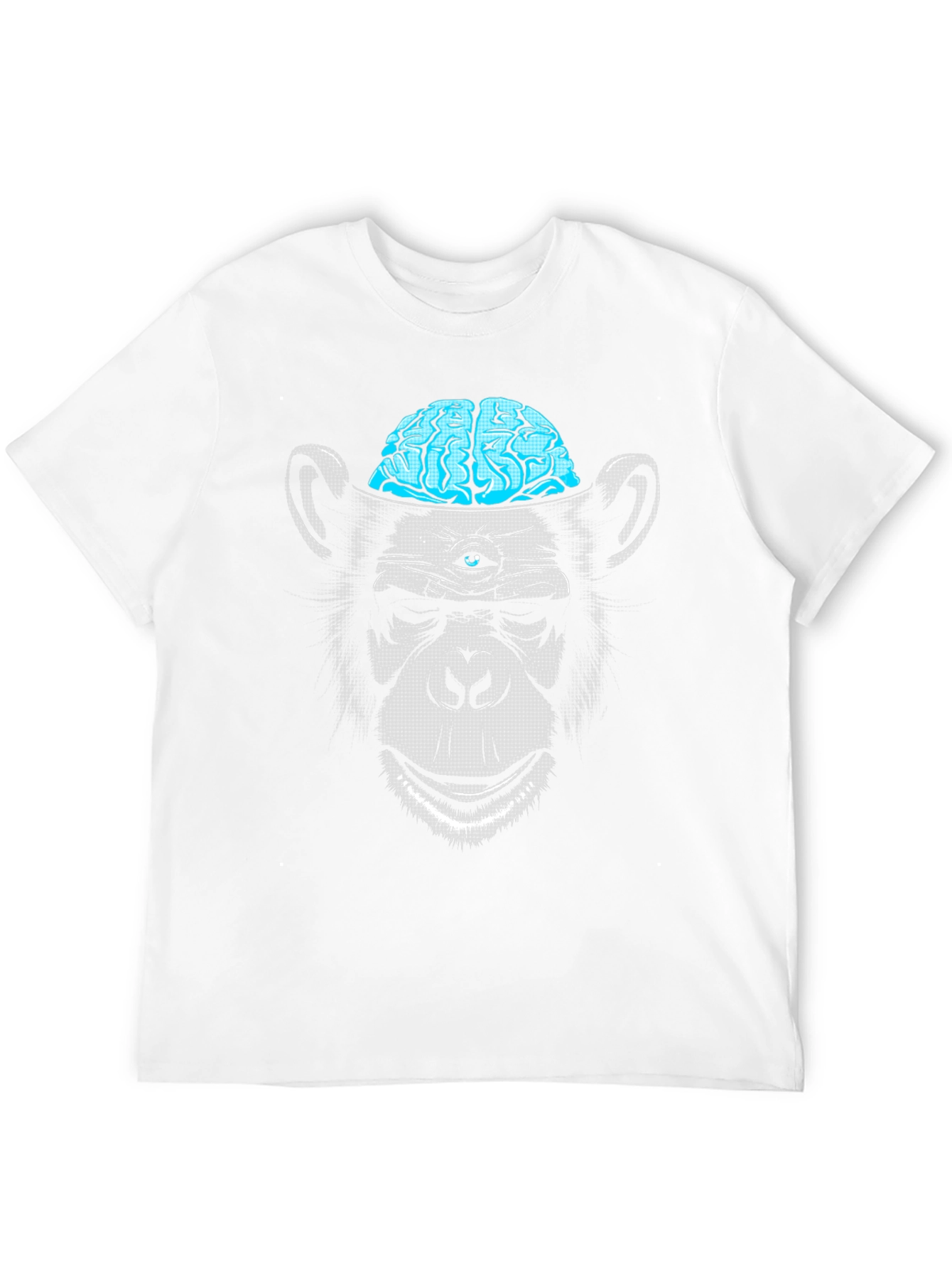 Brainy Ape Graphic Tee - Unique Design
