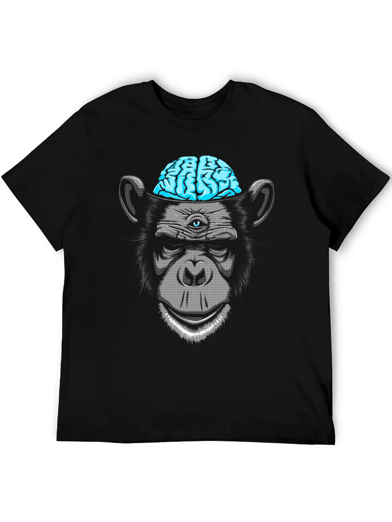 Brainy Ape Graphic Tee - Unique Design