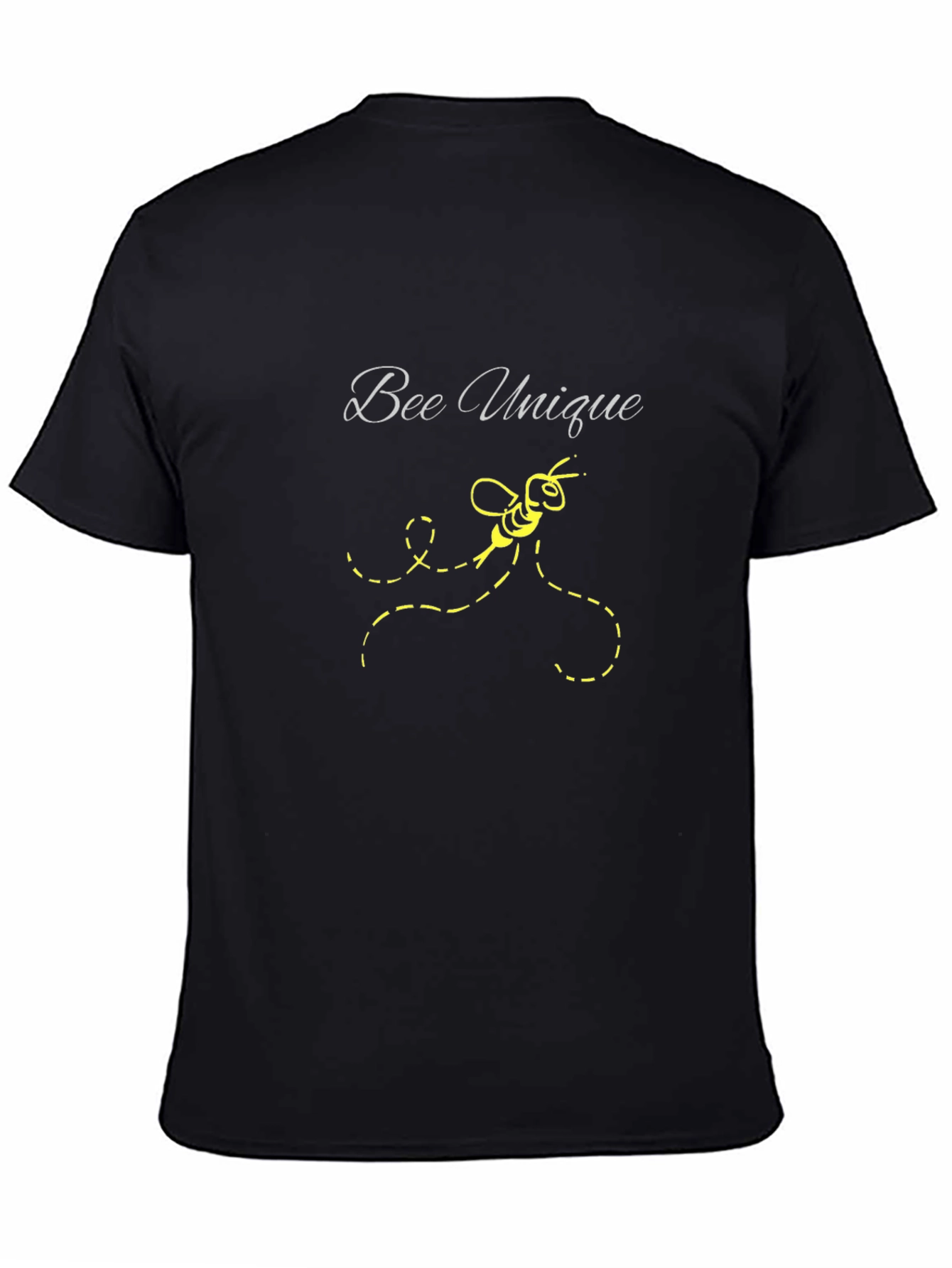 Bee Unique Black T-Shirt - Stylish Graphic Tee