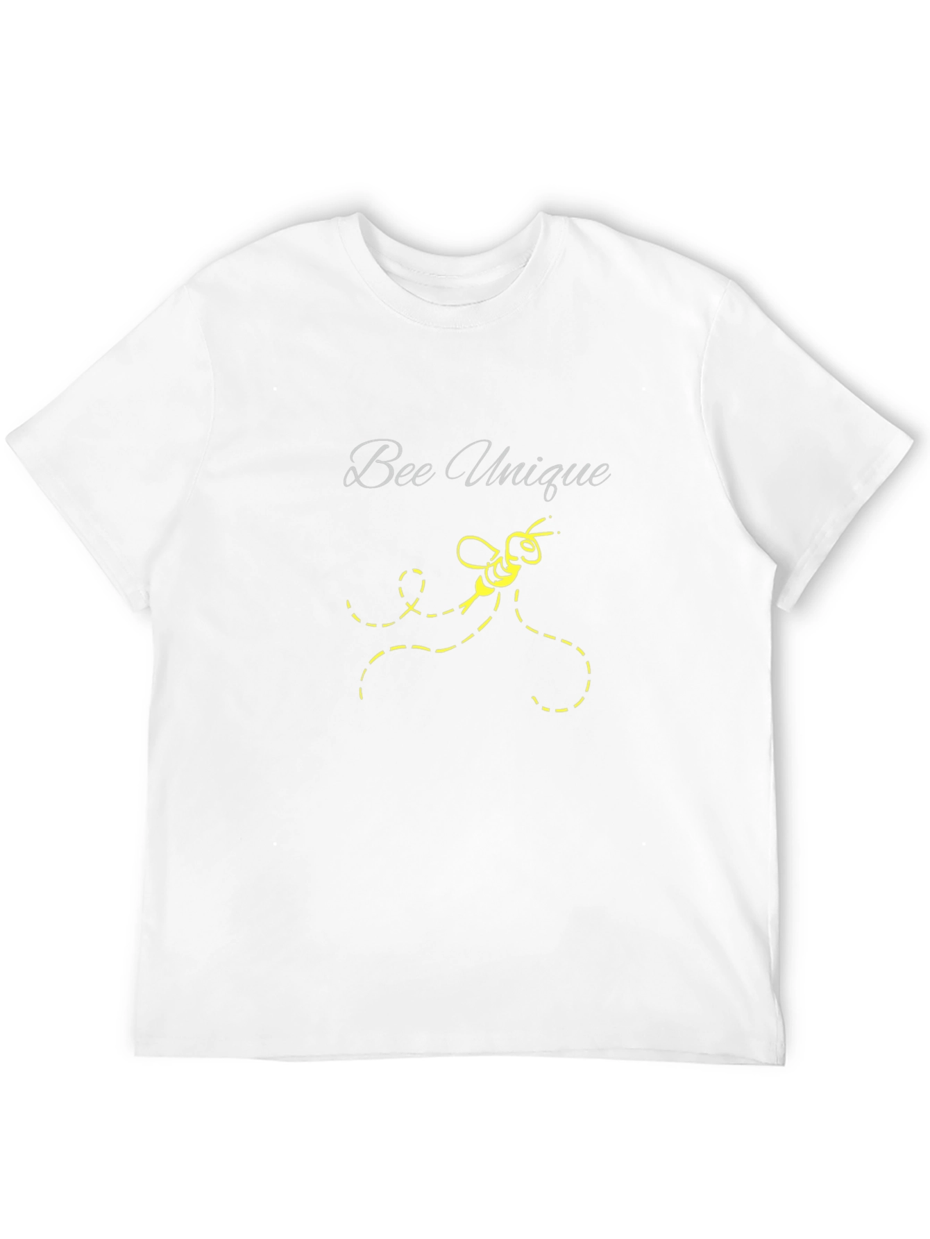 Bee Unique Black T-Shirt - Stylish Graphic Tee