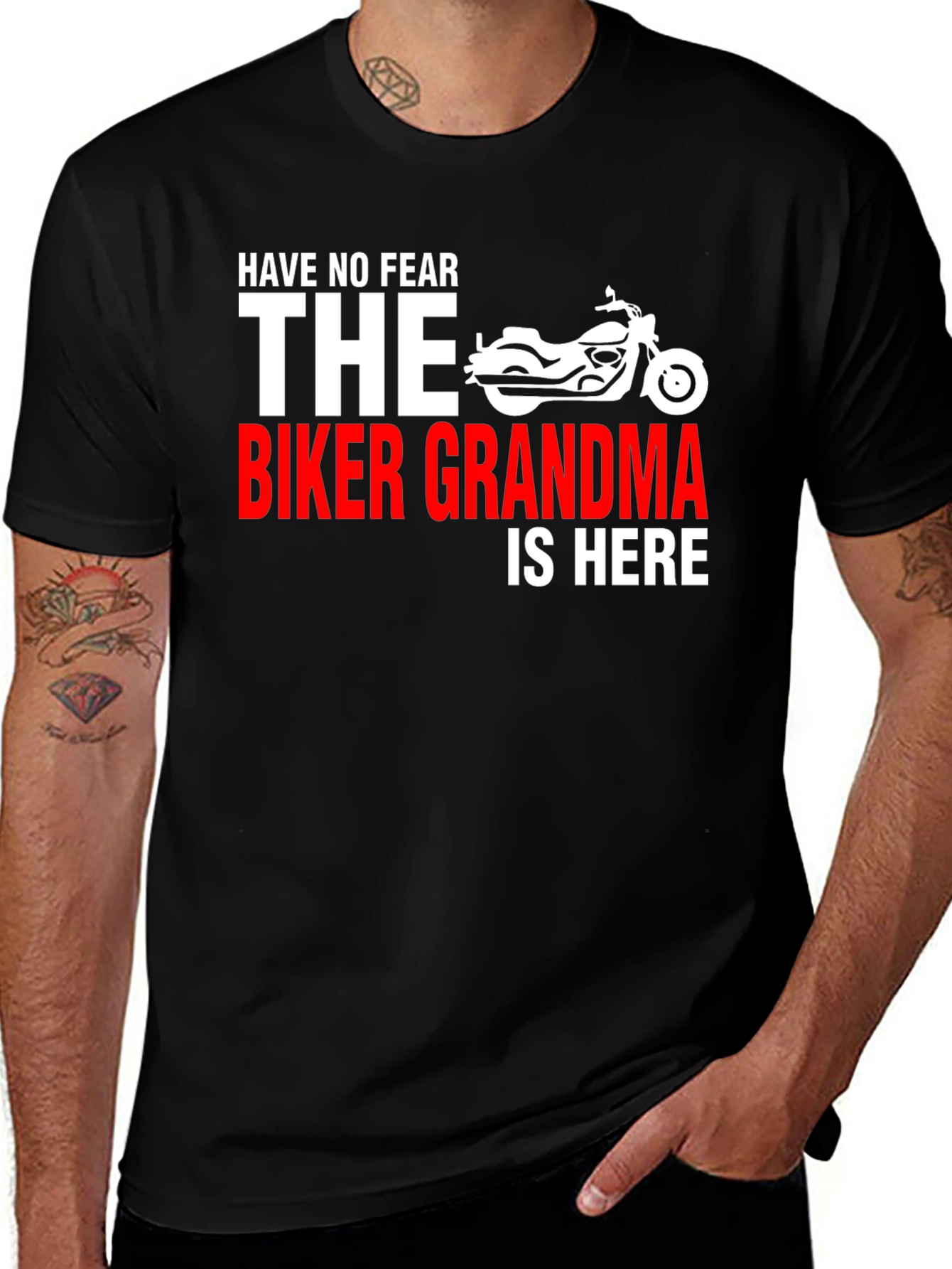 Biker Grandma T-Shirt - Fearless Rider Apparel