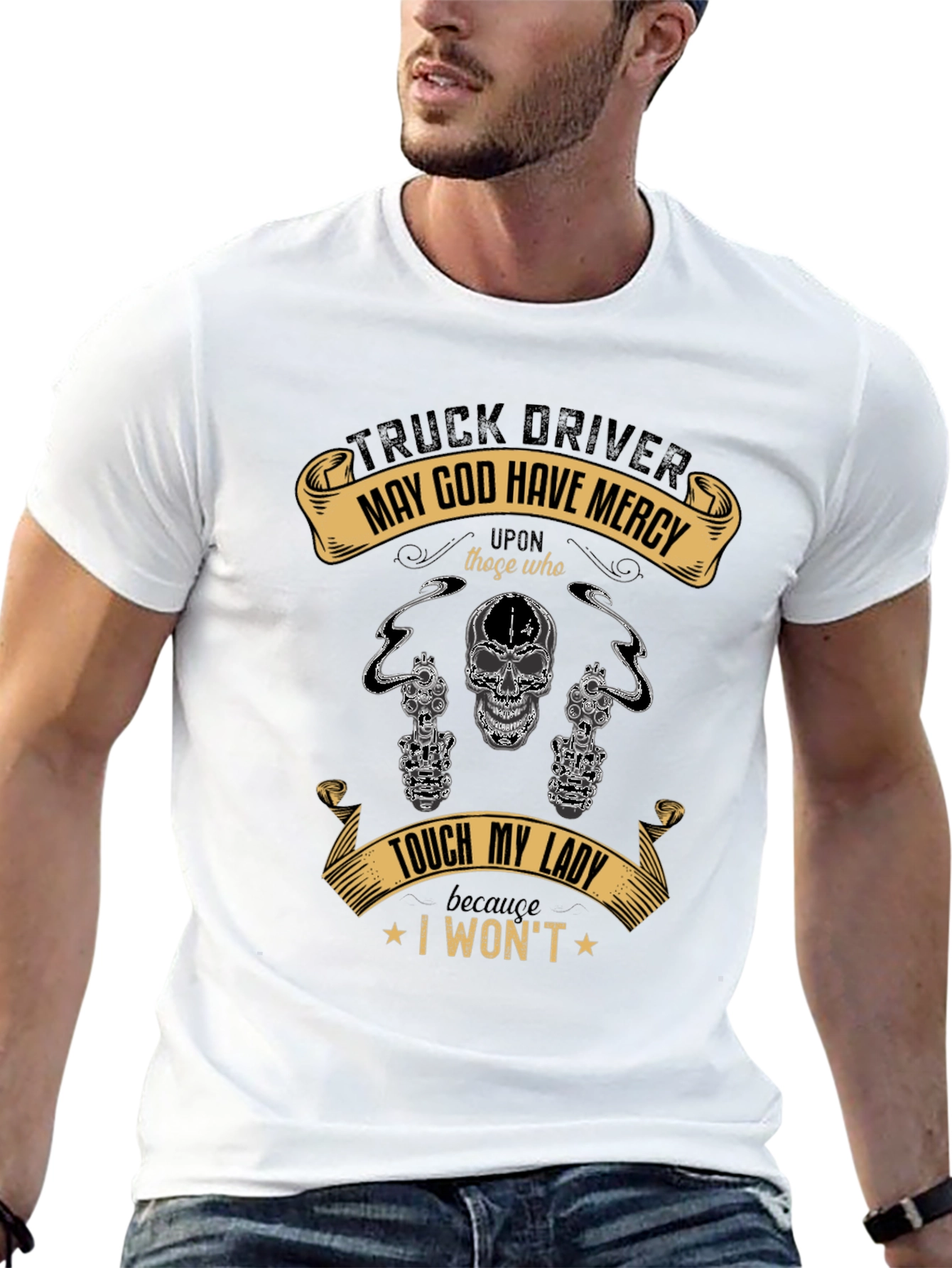 Truck Driver May God Have Mercy T-Shirt