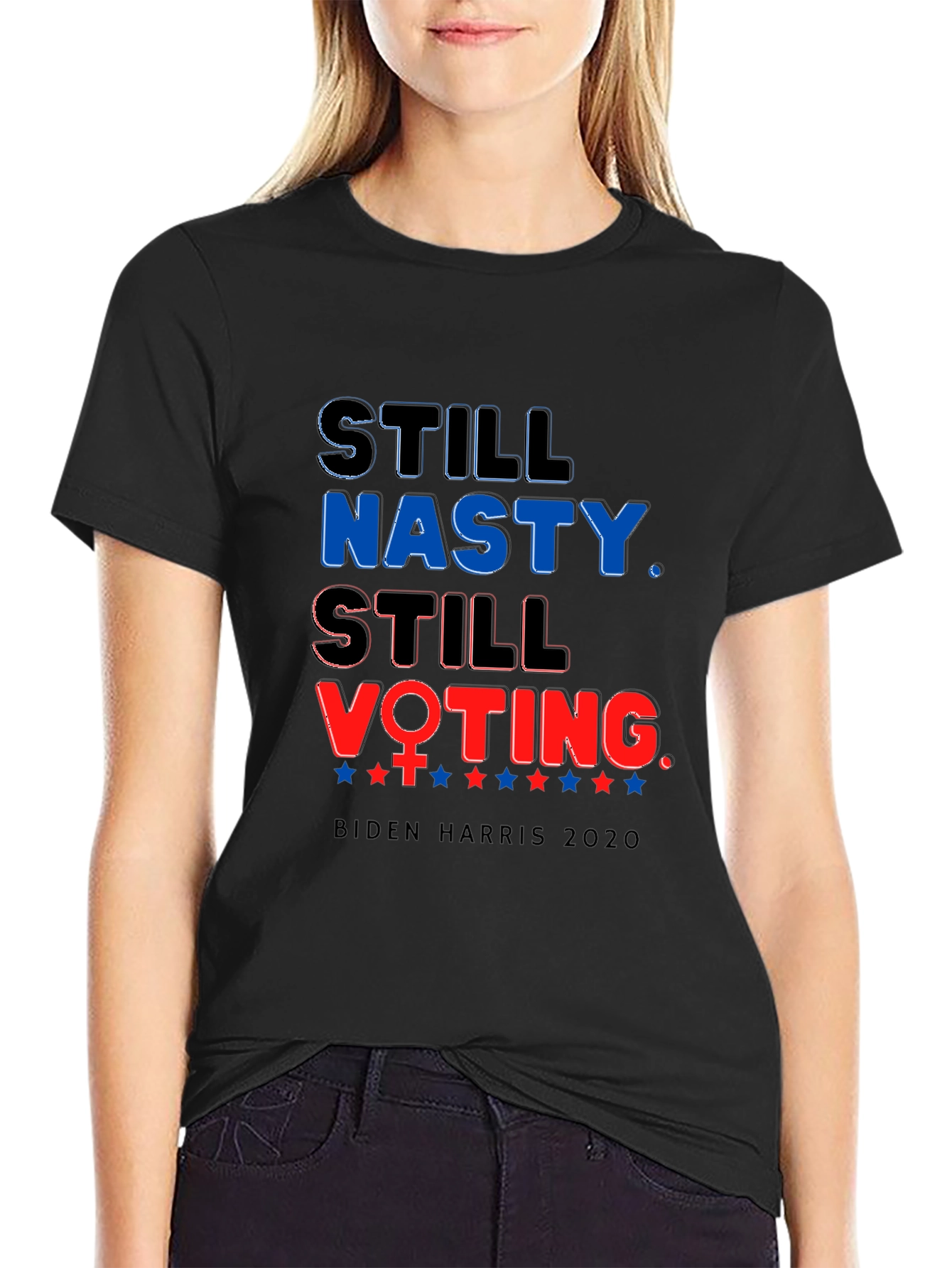 Still Nasty Still Voting Biden Harris T-Shirt