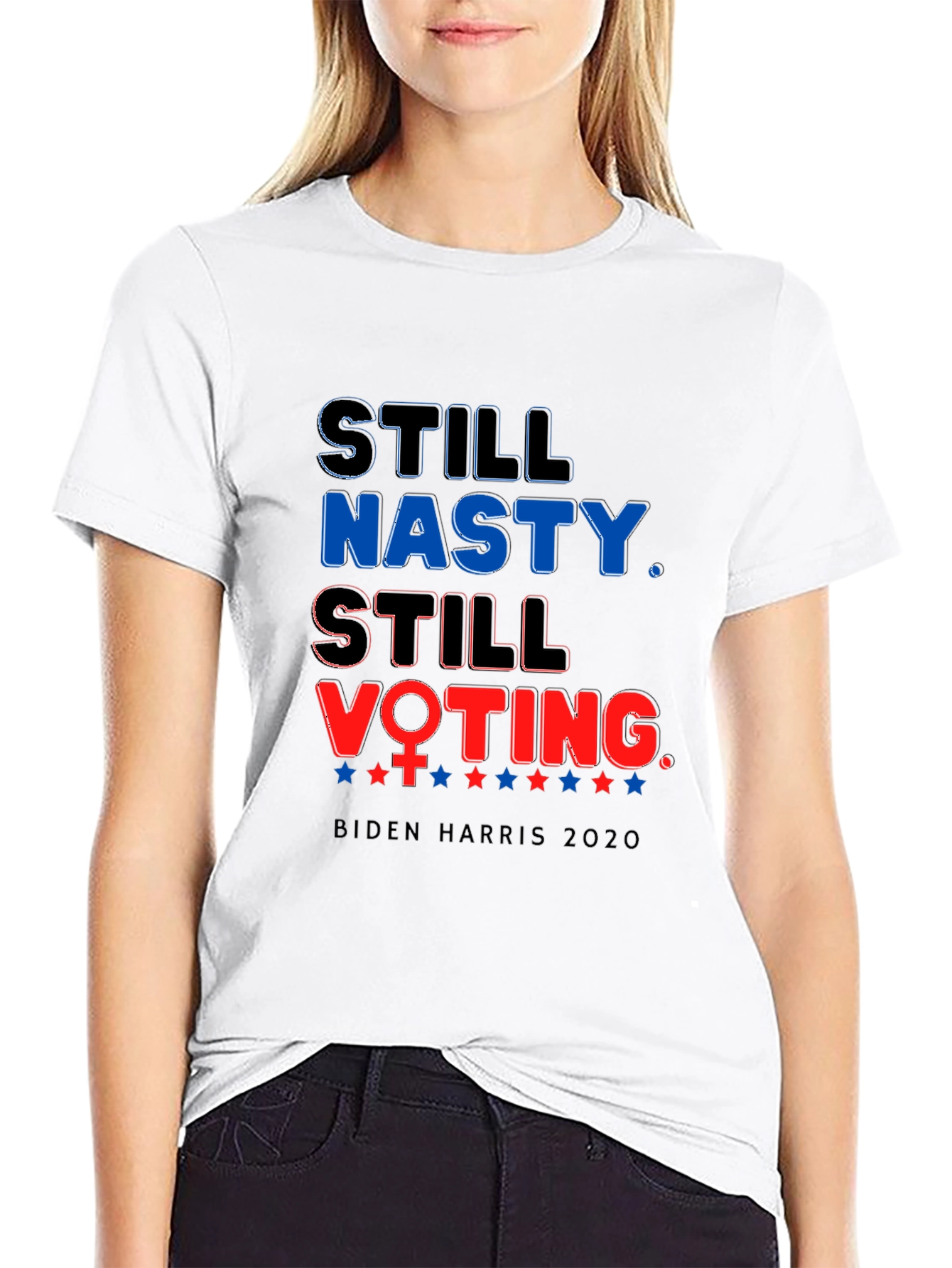 Still Nasty Still Voting Biden Harris T-Shirt