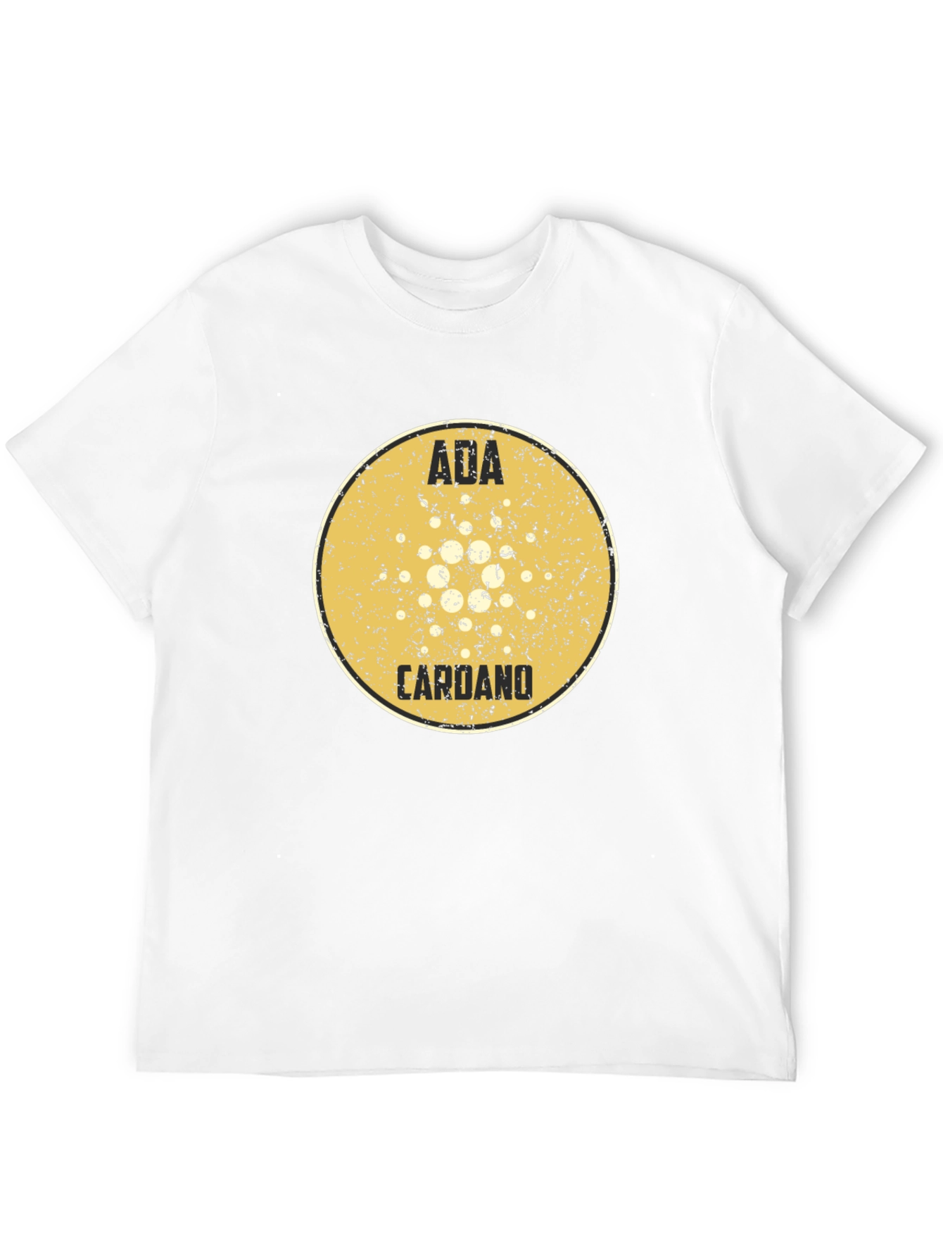 ADA Cardano Black T-Shirt - Crypto Fan Apparel