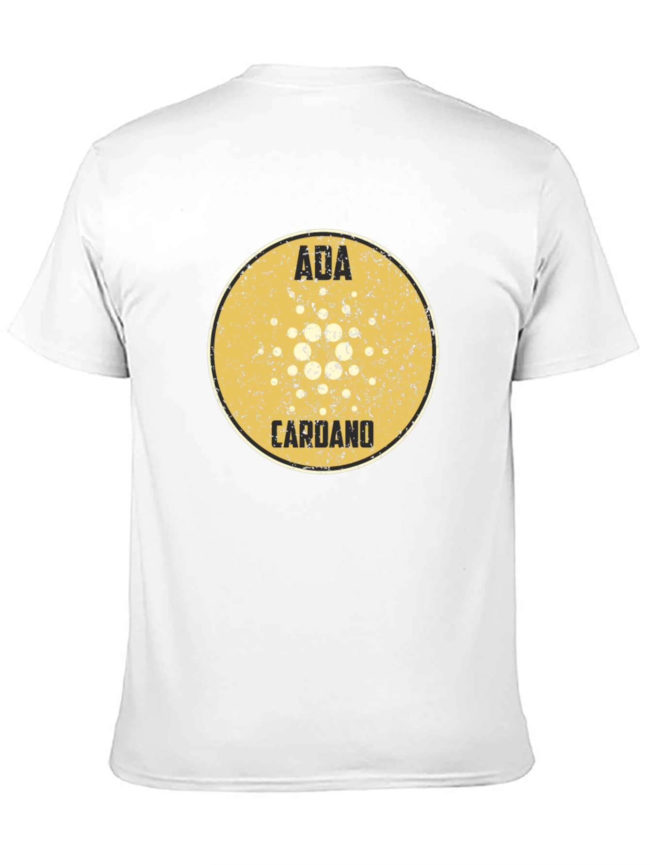 ADA Cardano Black T-Shirt - Crypto Fan Apparel