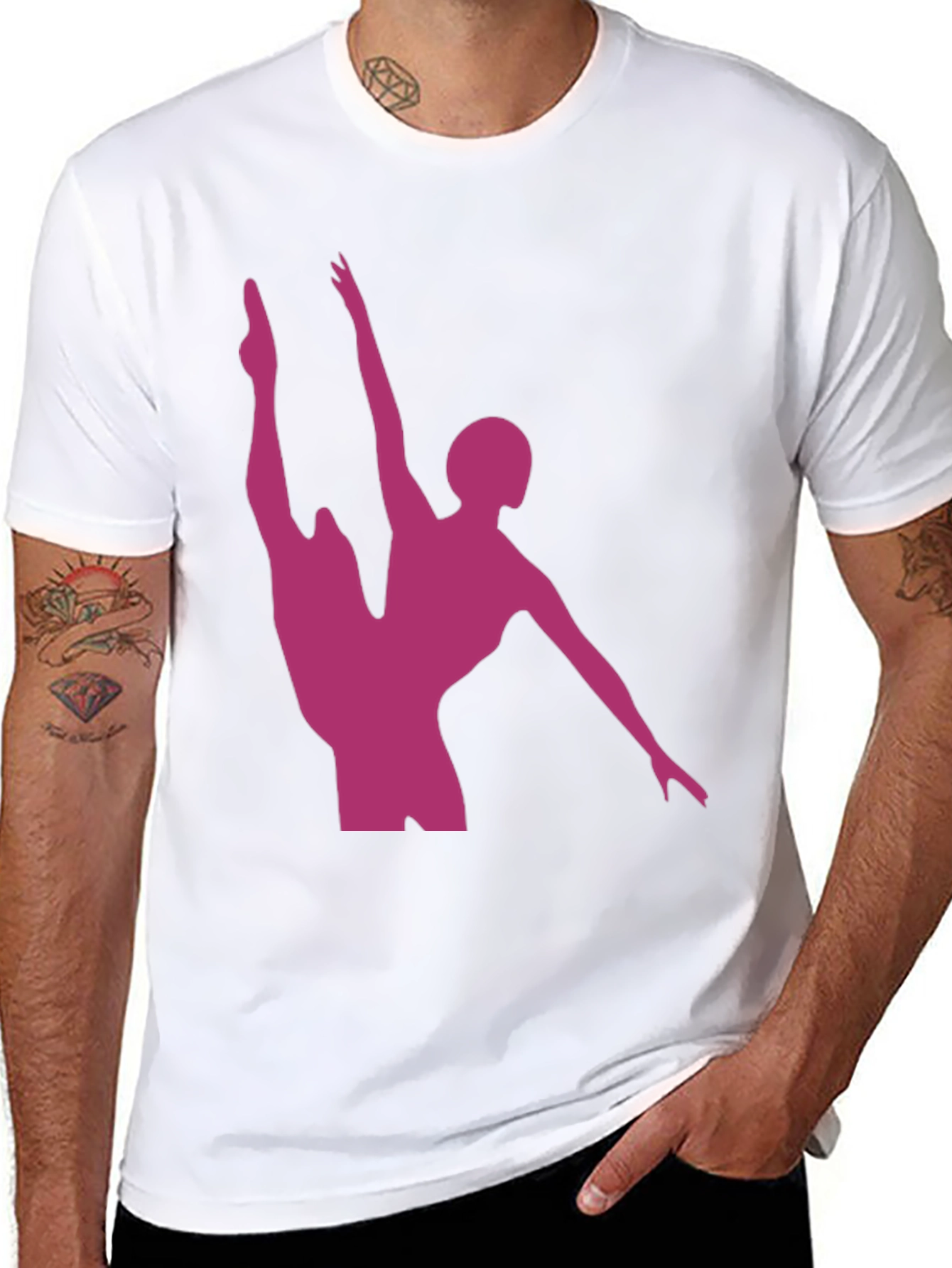Ballet Dancer Silhouette T-Shirt