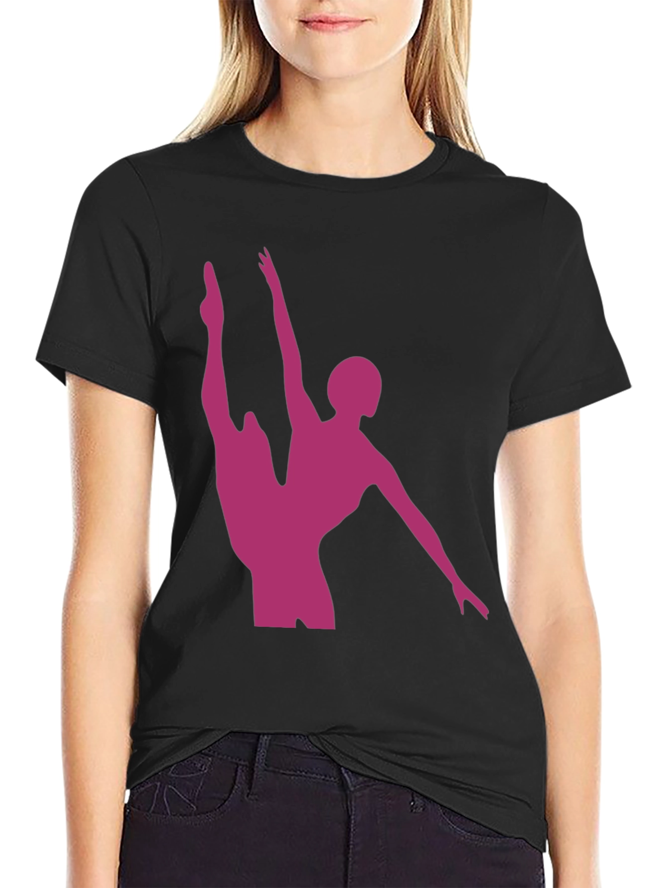 Ballet Dancer Silhouette T-Shirt