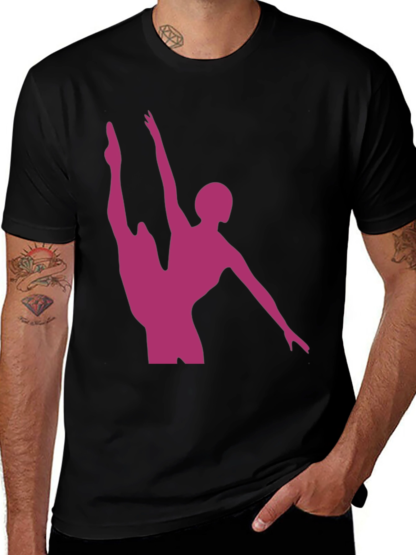 Ballet Dancer Silhouette T-Shirt