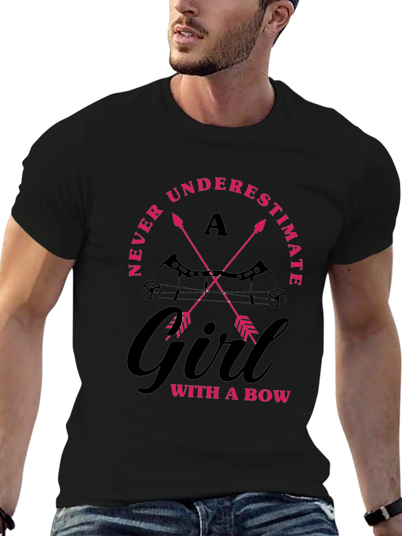 Archery Girl T-Shirt: Never Underestimate