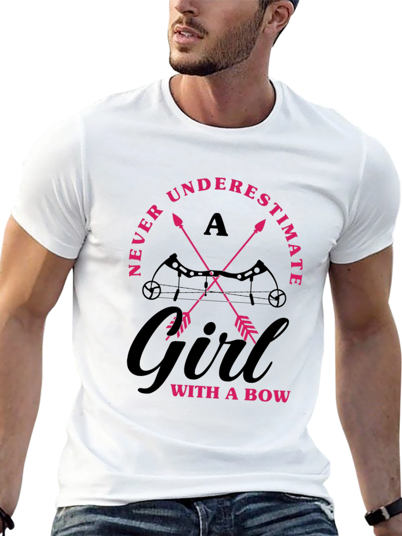 Archery Girl T-Shirt: Never Underestimate