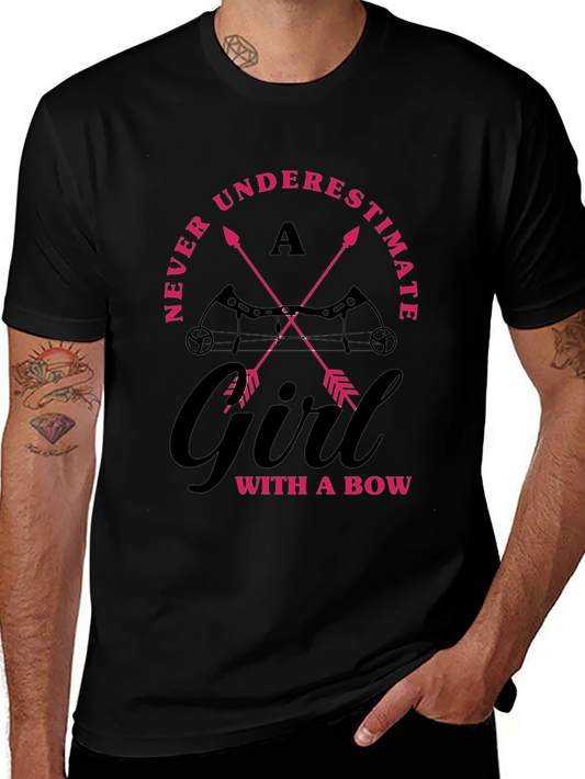 Archery Girl T-Shirt: Never Underestimate