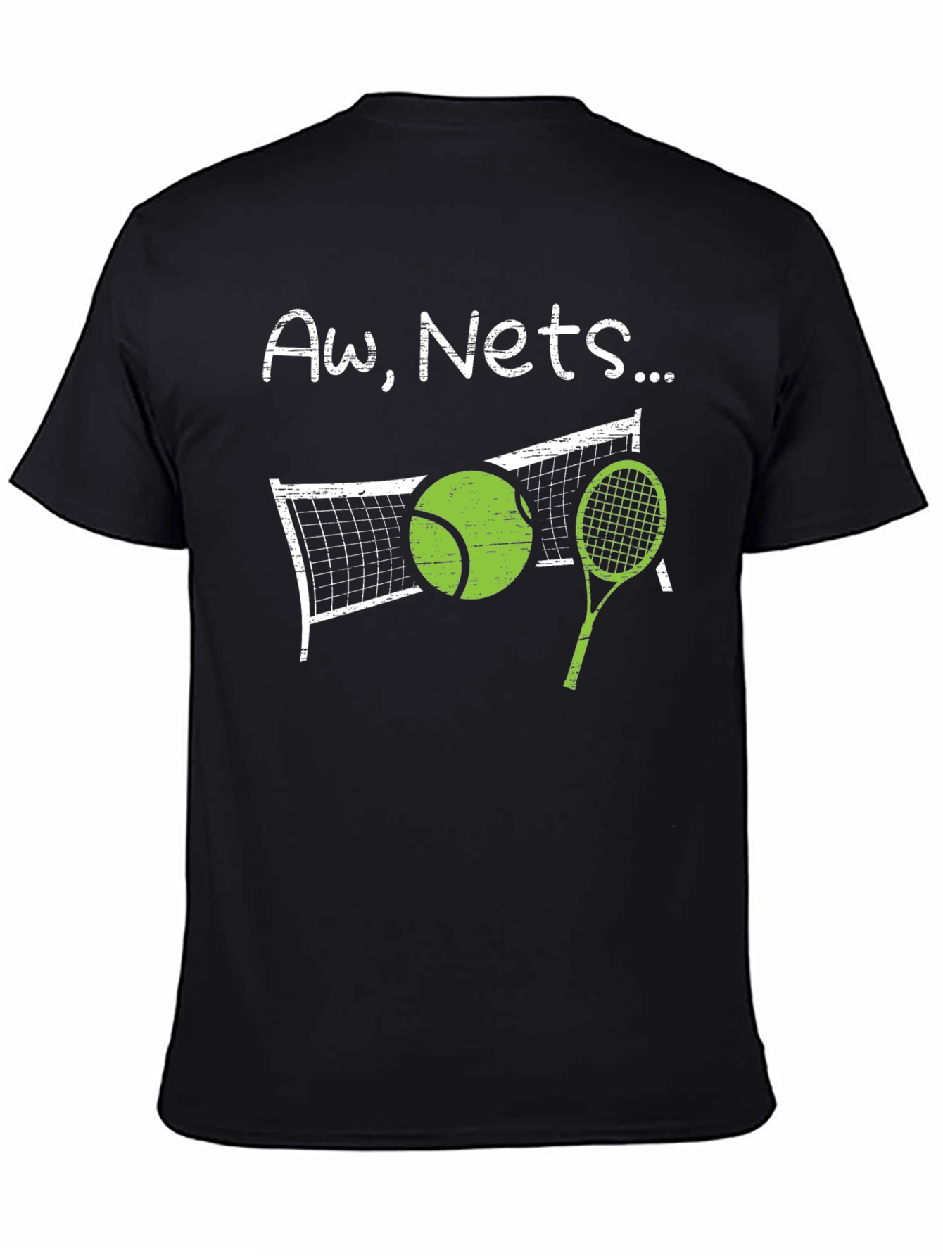 Aw Nets T-Shirt - Funny Tennis Graphic Tee