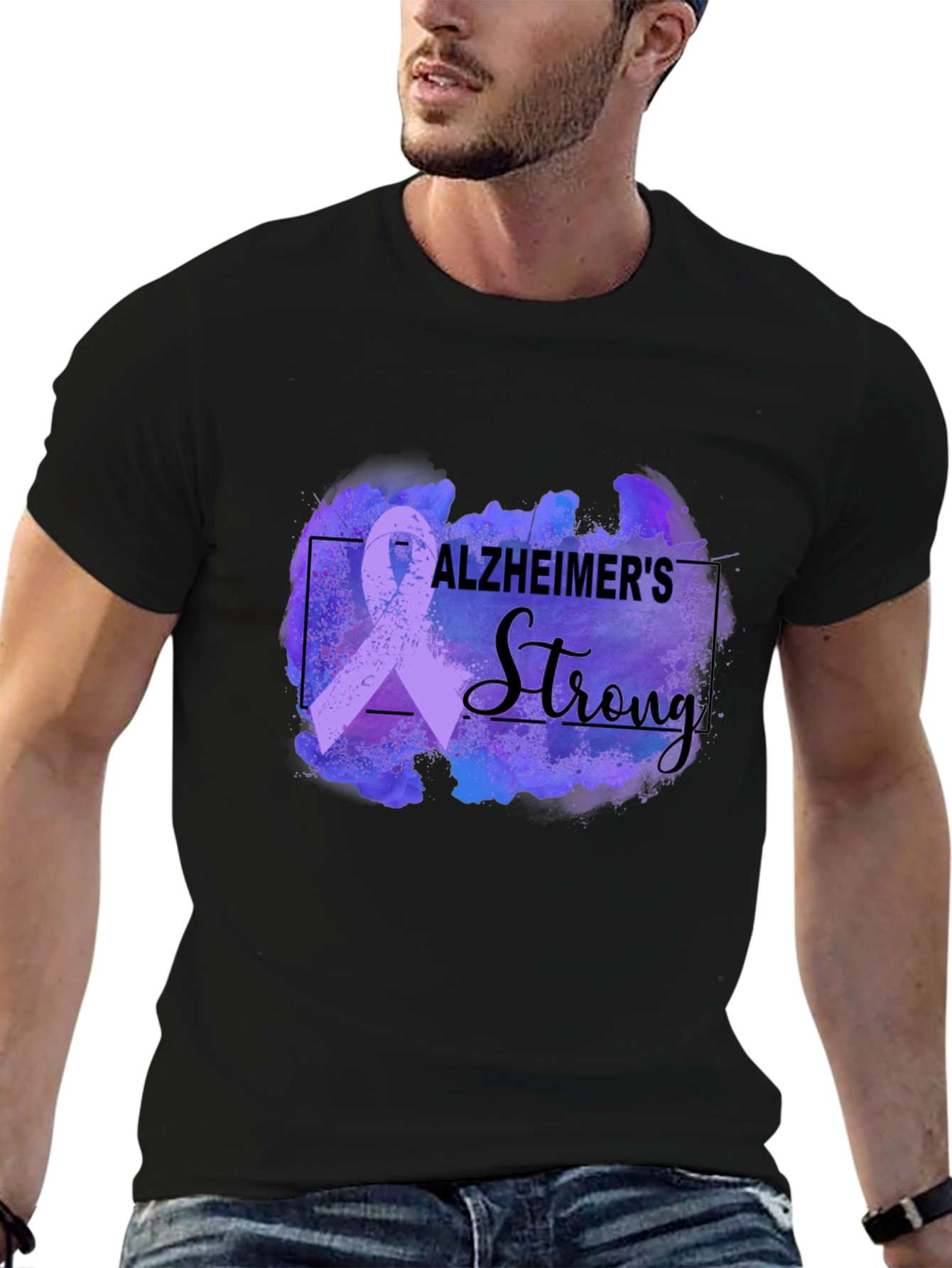 Alzheimers Strong Support T-Shirt
