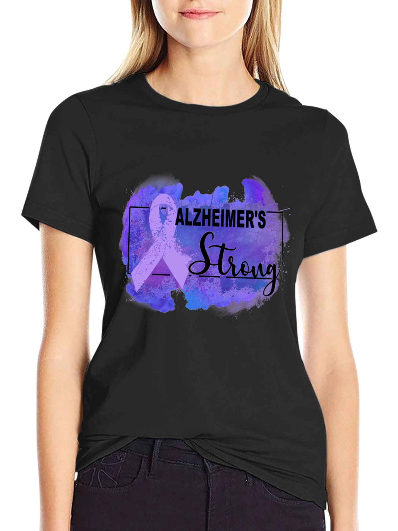 Alzheimers Strong Support T-Shirt