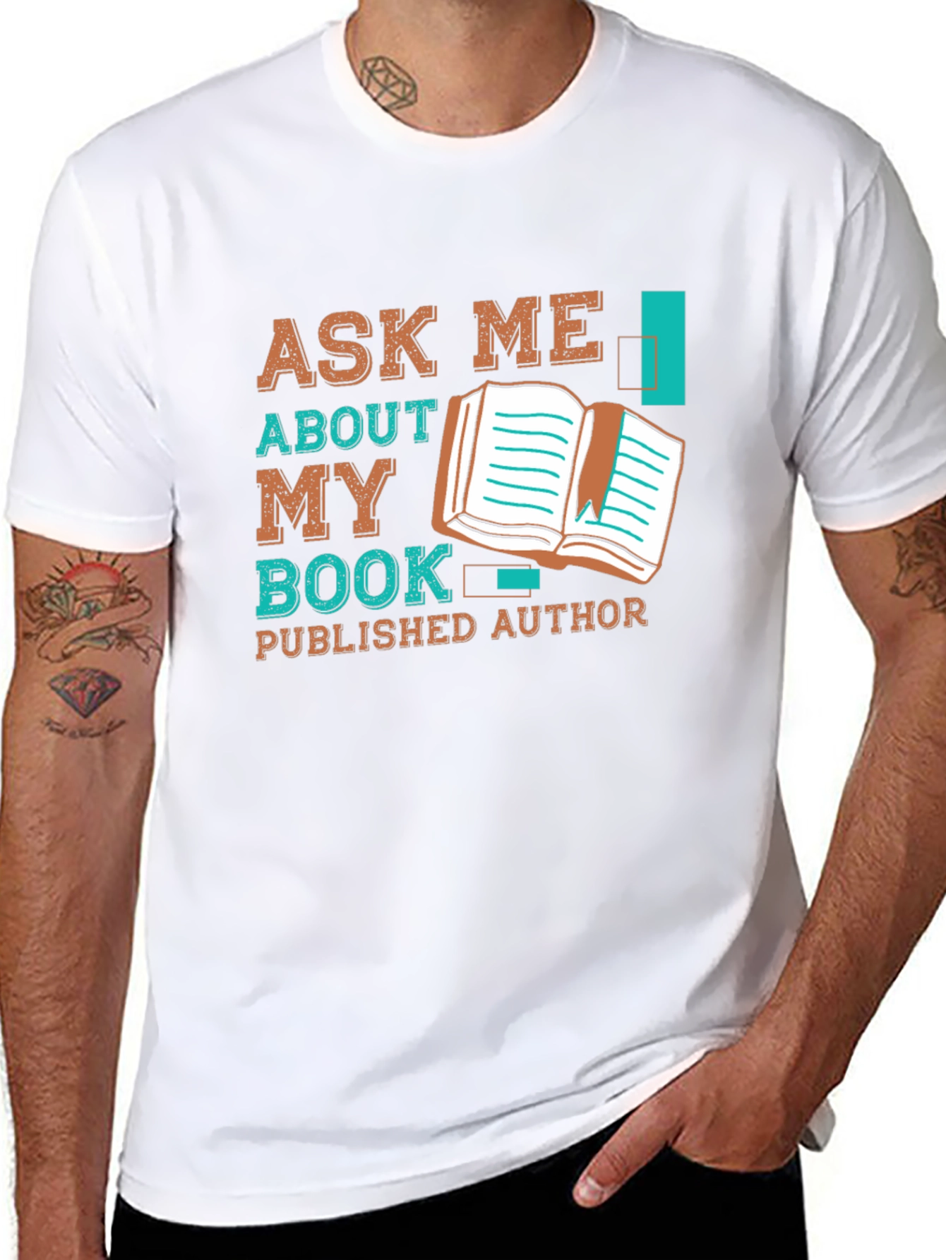 Ask Me About My Book T-Shirt