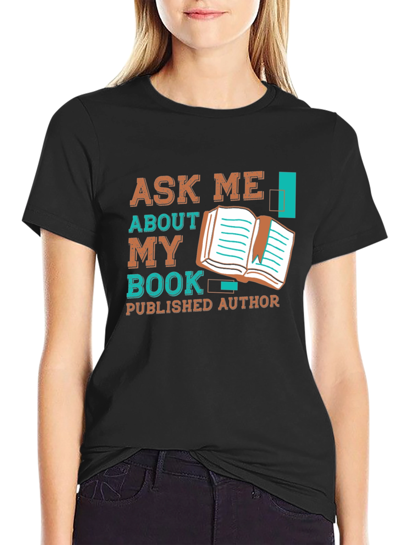 Ask Me About My Book T-Shirt