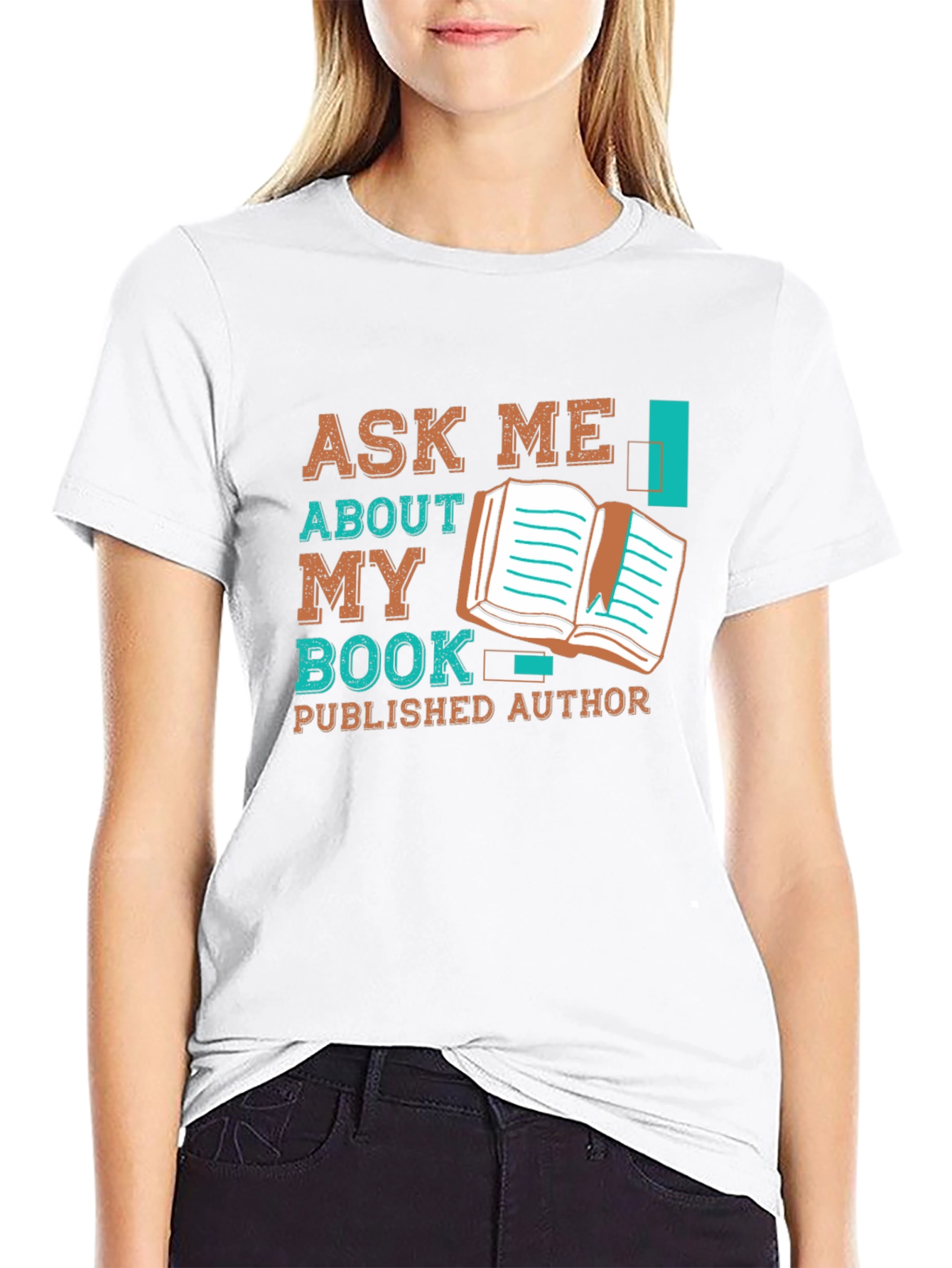 Ask Me About My Book T-Shirt