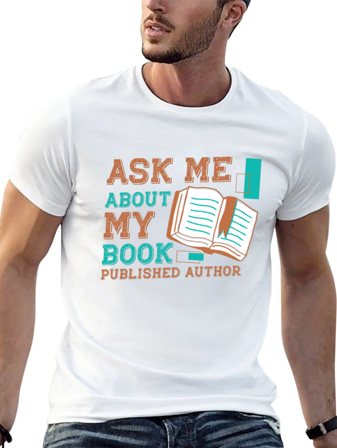 Ask Me About My Book T-Shirt