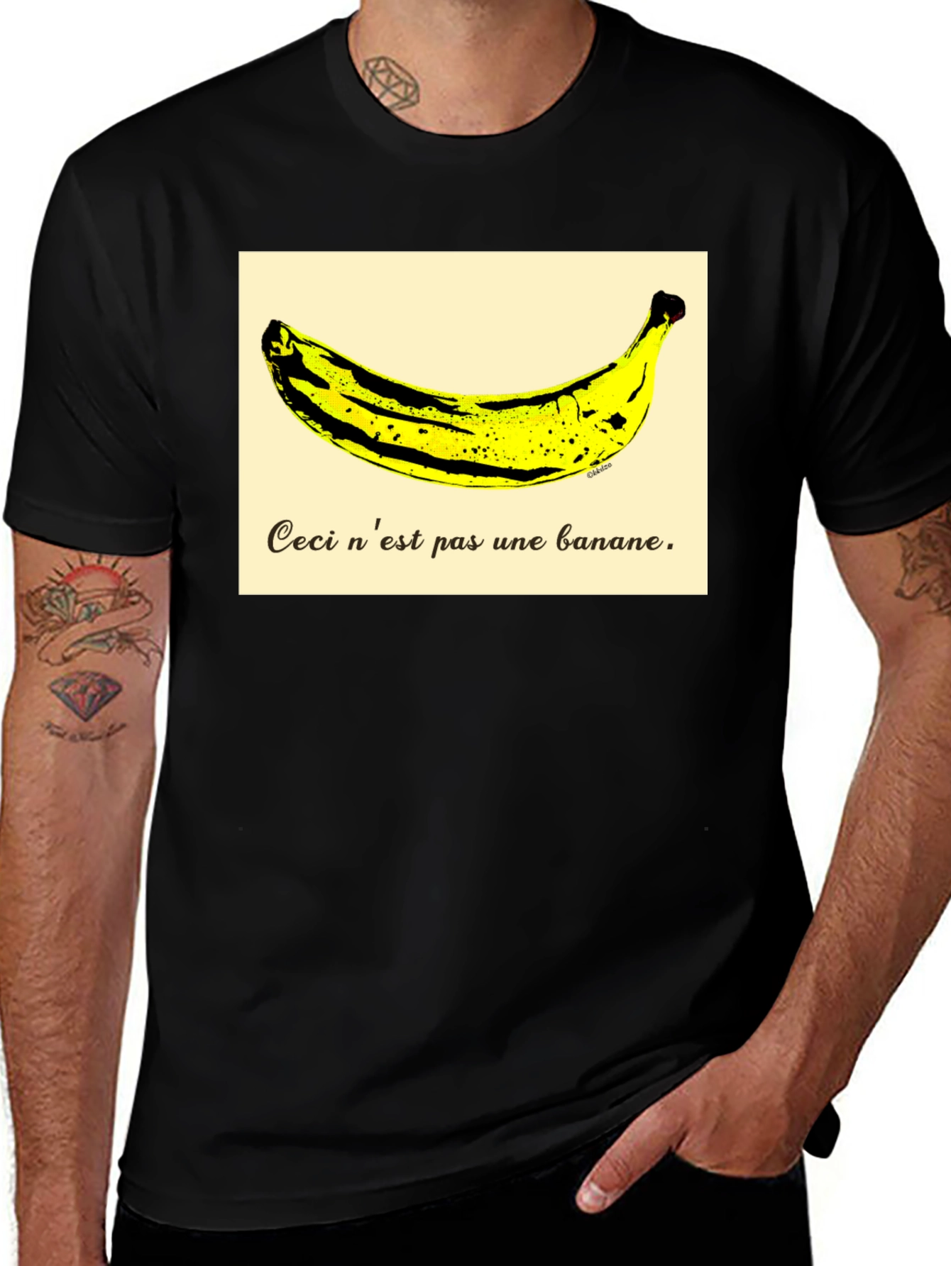 Ceci Nest Pas Une Banane T-Shirt