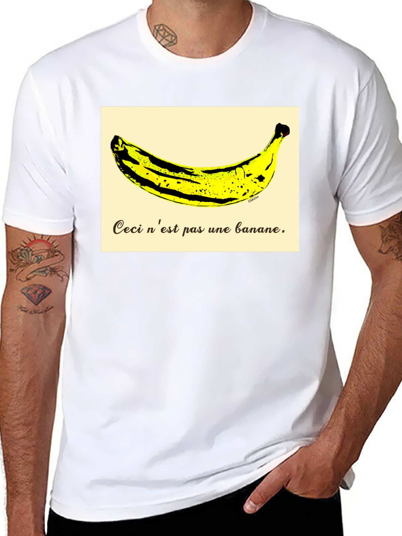 Ceci Nest Pas Une Banane T-Shirt