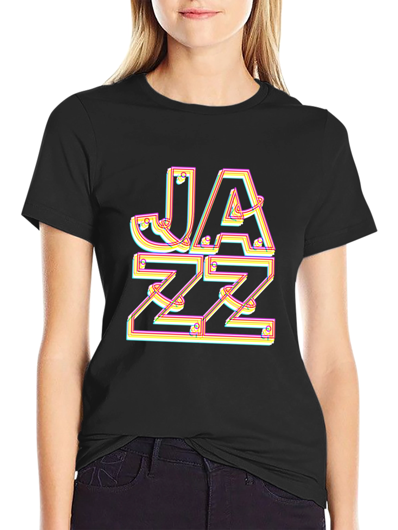 Vaporwave Jazz Graphic T-Shirt