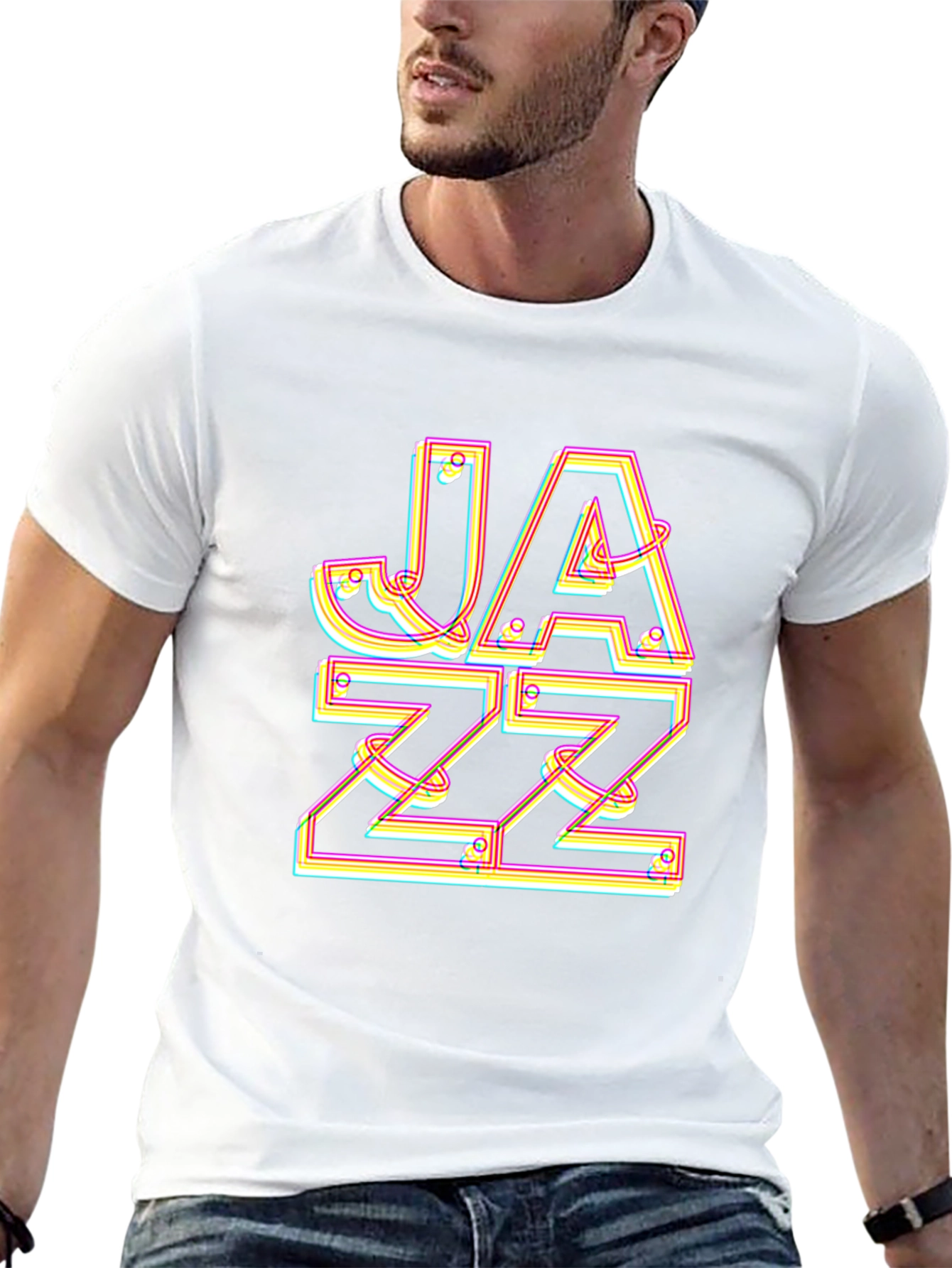 Vaporwave Jazz Graphic T-Shirt