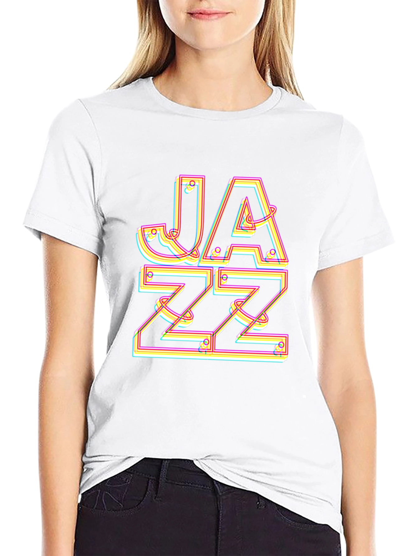 Vaporwave Jazz Graphic T-Shirt