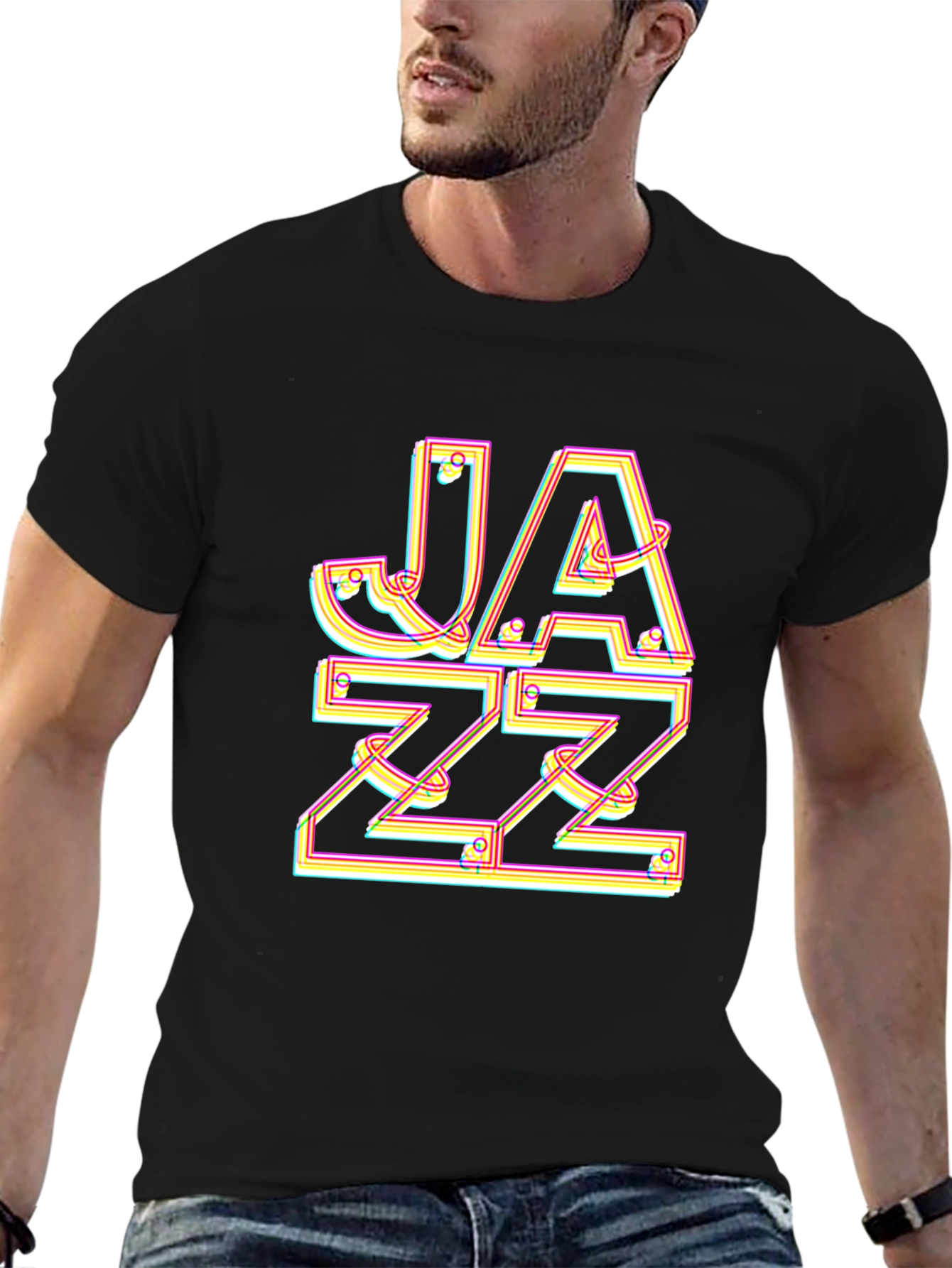 Vaporwave Jazz Graphic T-Shirt