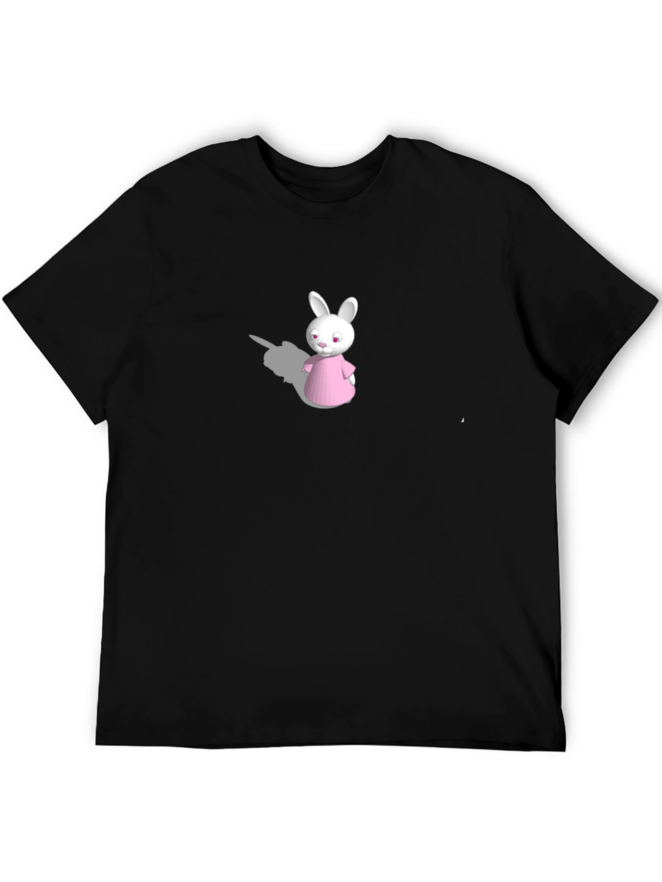 Bunny Graphic Tee - Black