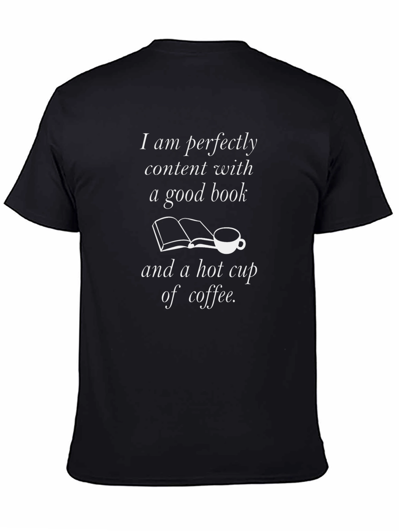 Book and Coffee Lover T-Shirt