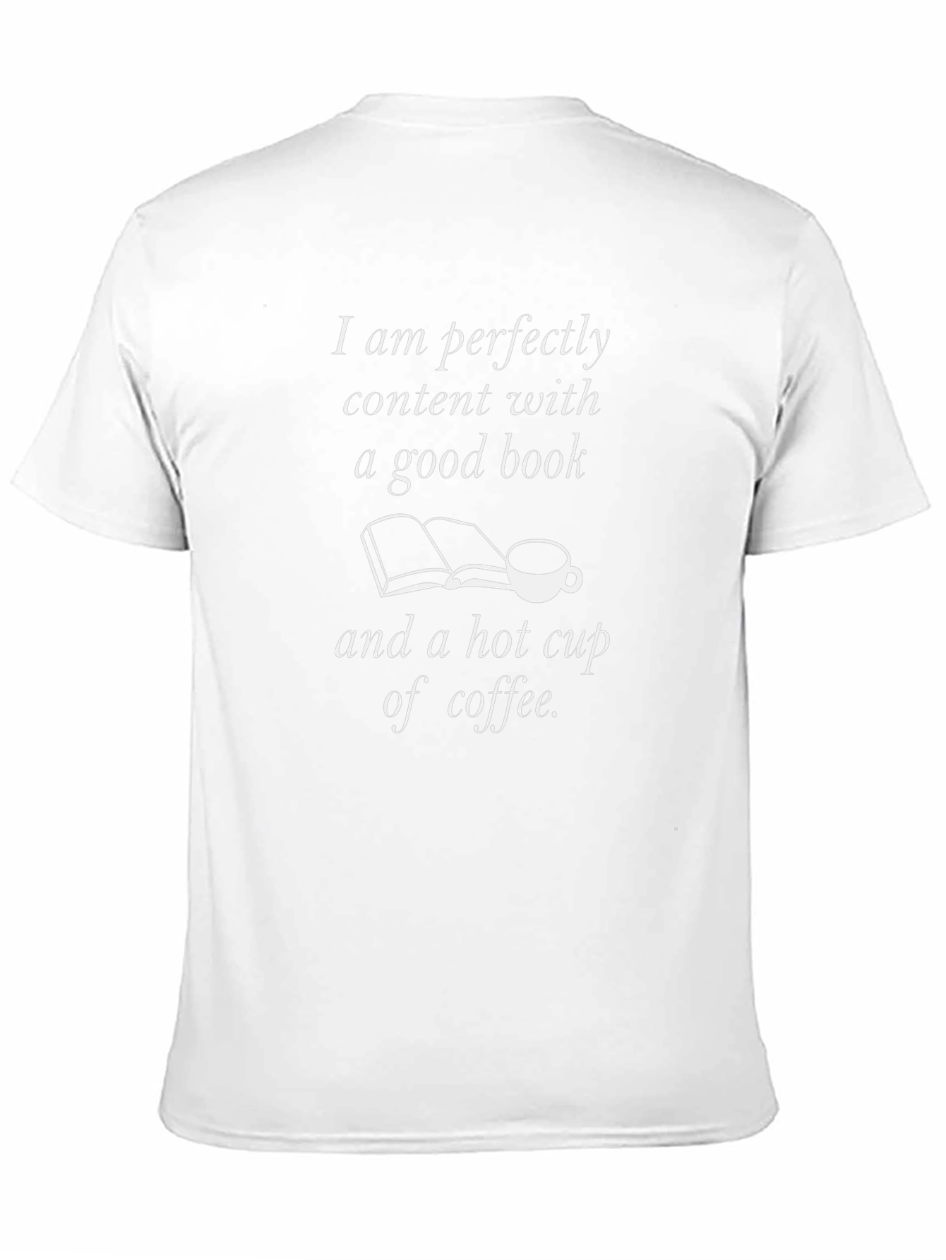 Book and Coffee Lover T-Shirt