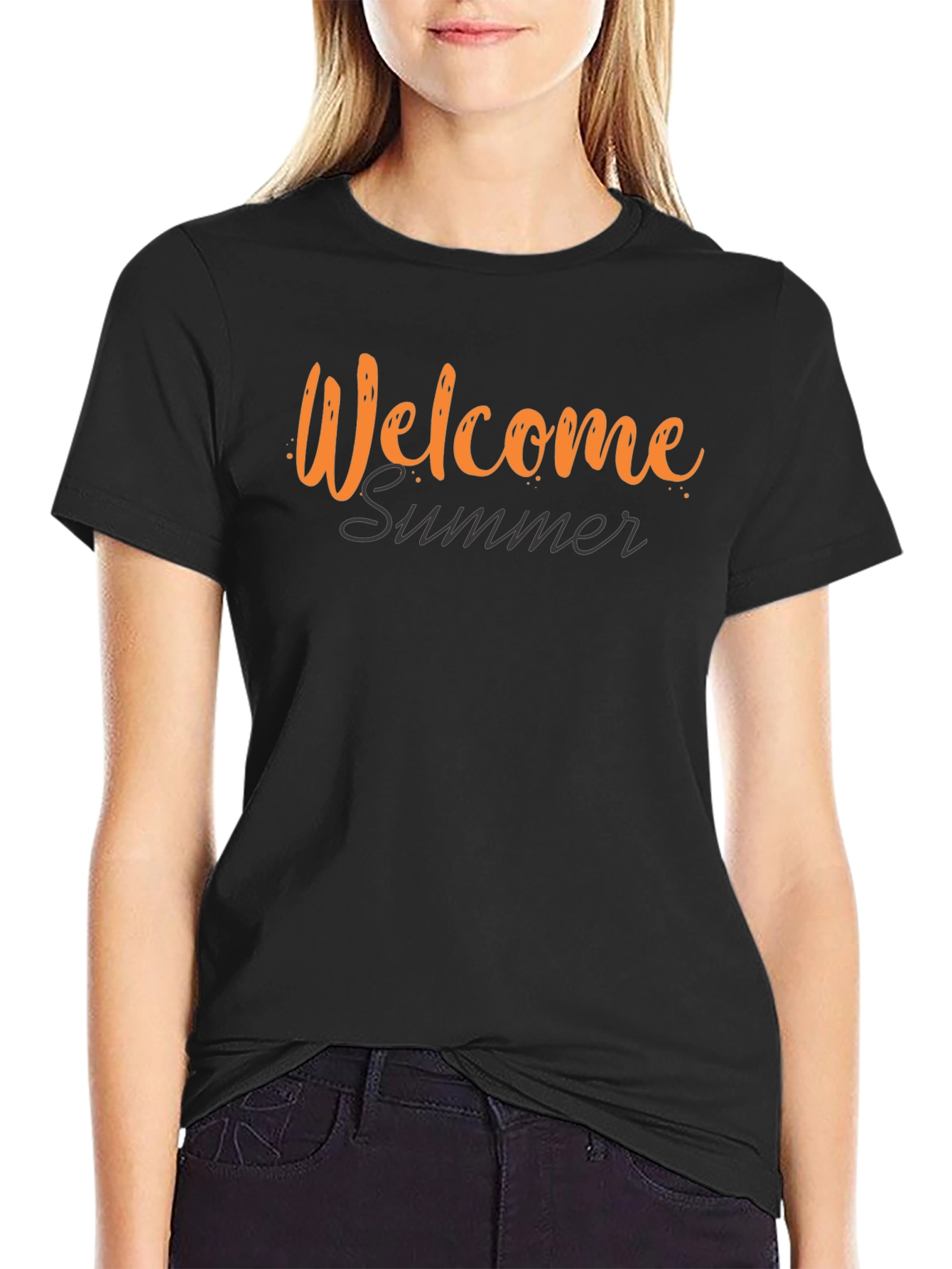 Welcome Summer Graphic Tee - Stylish Casual Wear