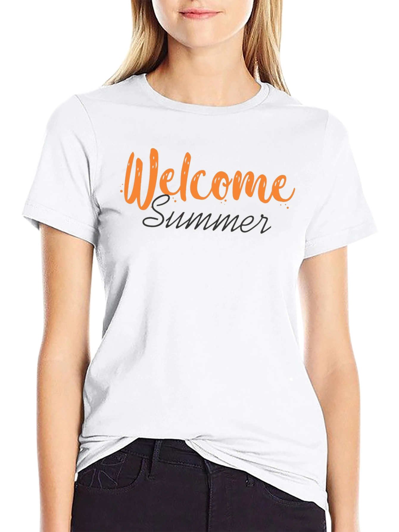 Welcome Summer Graphic Tee - Stylish Casual Wear